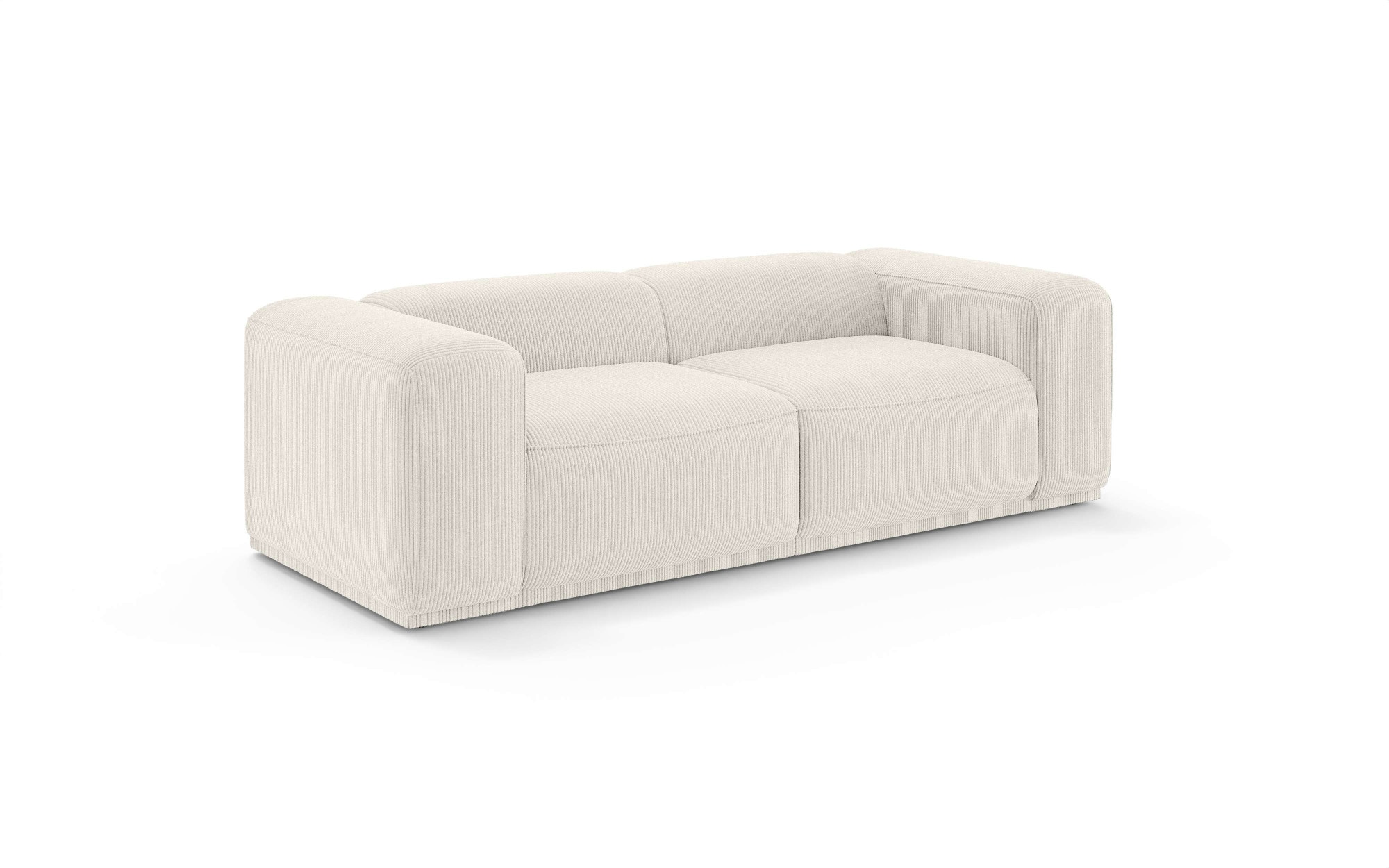 s.Oliver Big-Sofa »EMMERIK Designersofa, 3-Sitzer mit Wellenfederung, B/T/H: 242/98/73 cm«, hoher Sitzkomfort, gemütlich und modern, auch in Cord