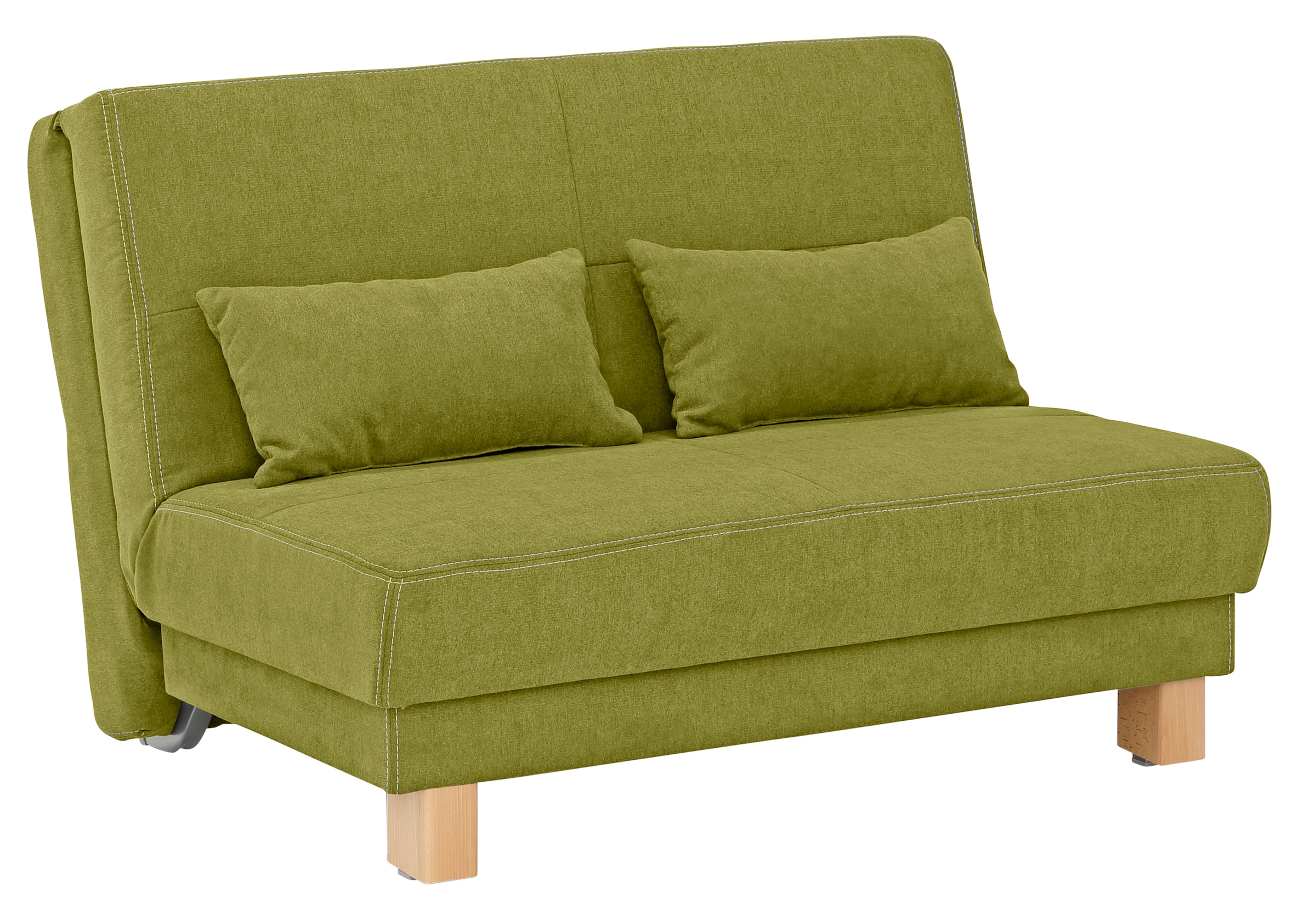 Home affaire Schlafsofa »Gina«, vom Sofa zum Bett mit einem Handgriff, in 4 Breiten, Nierenkissen