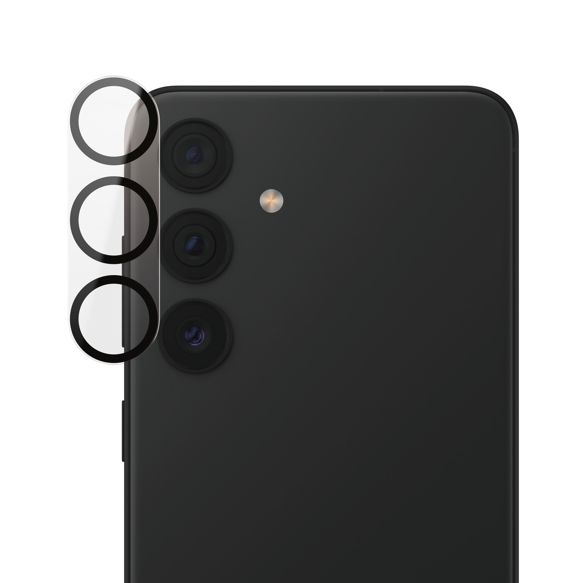 PanzerGlass Displayschutzglas »PicturePerfect Camera Lens Protection«, für Samsung Galaxy S25+, Displayschutzfolie, Schutzfolie, Bildschirmschutz, kratz- & stoßfest