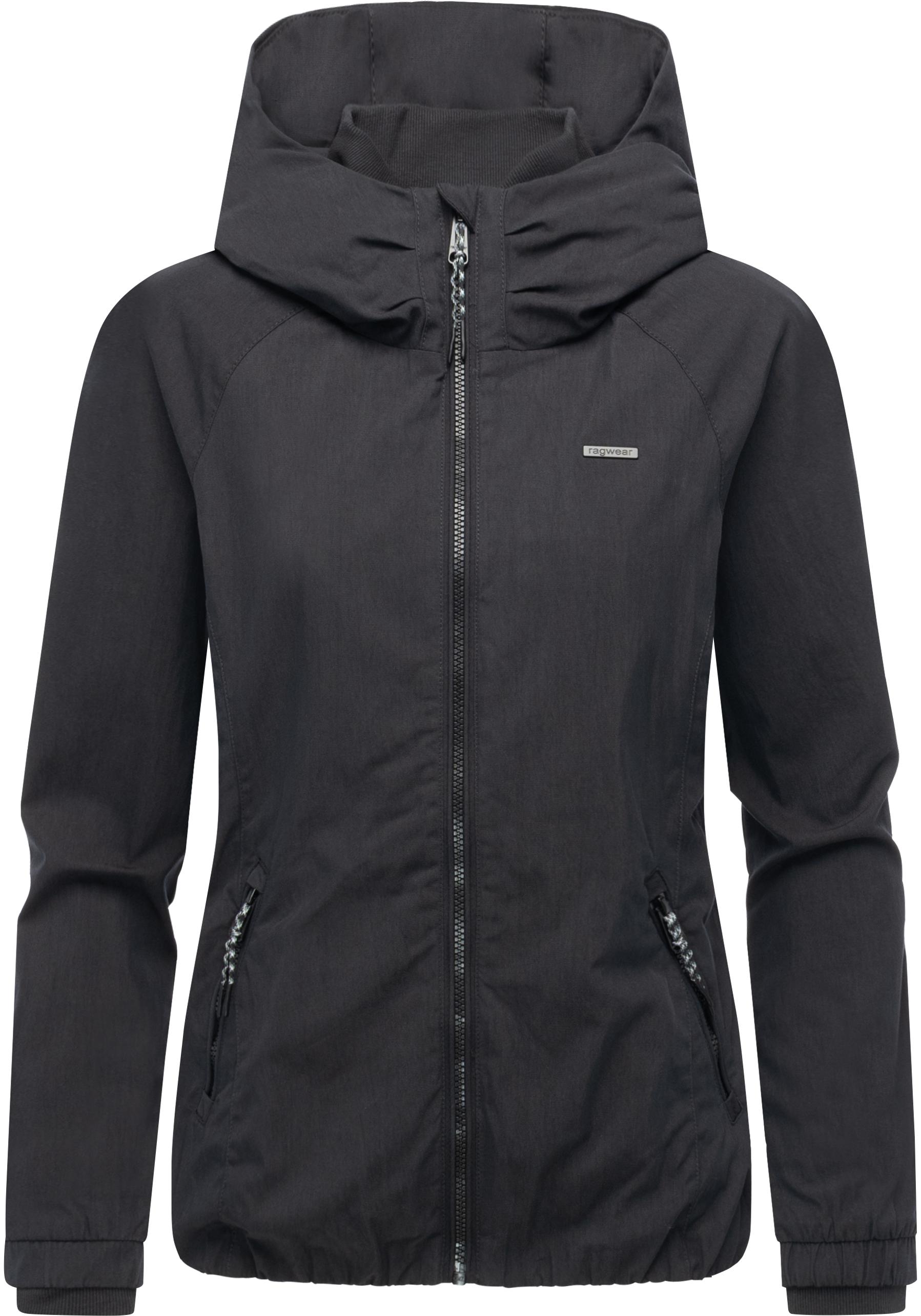 Ragwear Outdoorjacke "Dizzie A YOUMODO" mit Kapuze Leichte Übergangsjacke mit großer Kapuze