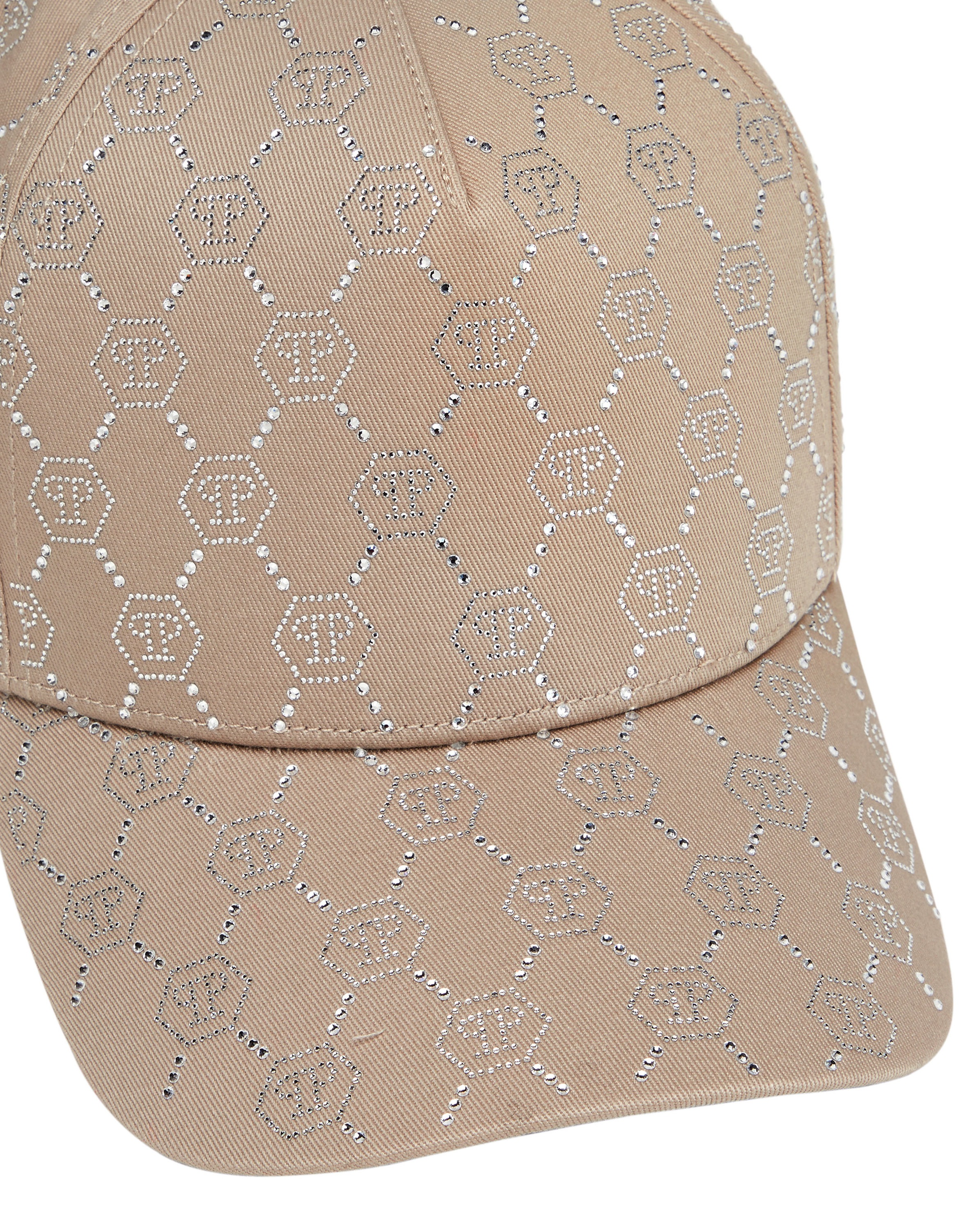 PHILIPP PLEIN Baseball Cap »Monogram Mit Schmucksteinen«