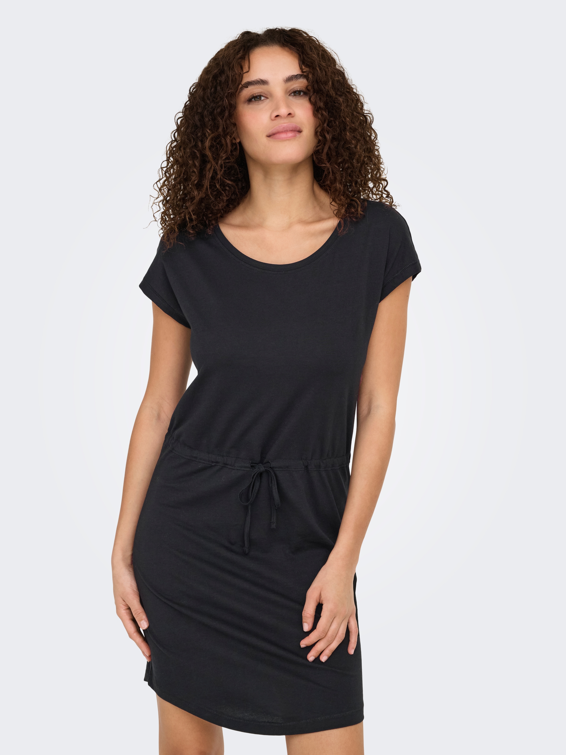 ONLY Shirtkleid »ONLMAY LIFE S/S DRESS 2 PACK CS JRS« 2er-Pack,  Baumwolle, regular fit, Rundhals