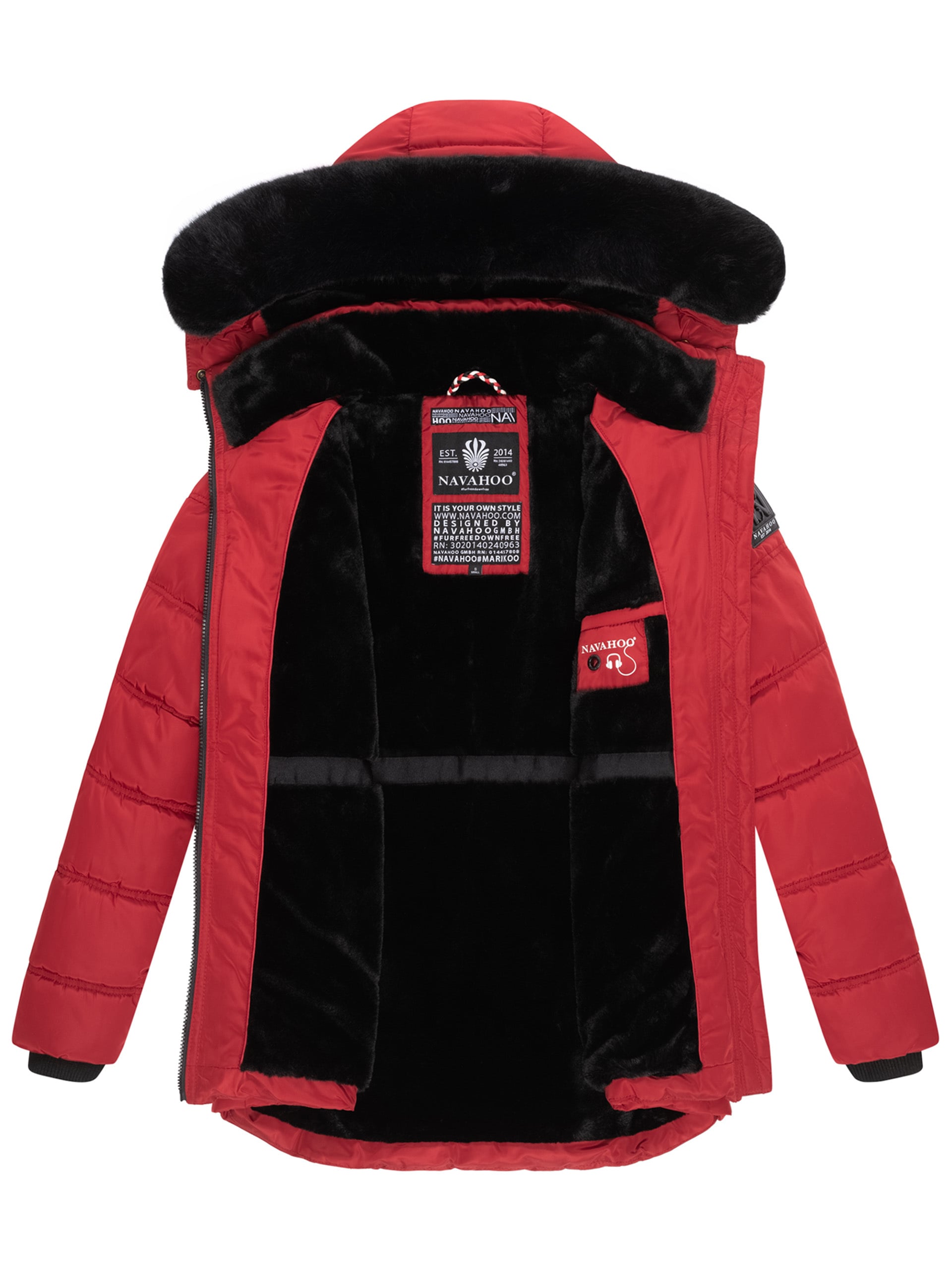 Navahoo Winterjacke »Lissandra«, mit hochwertigem Steppdesign