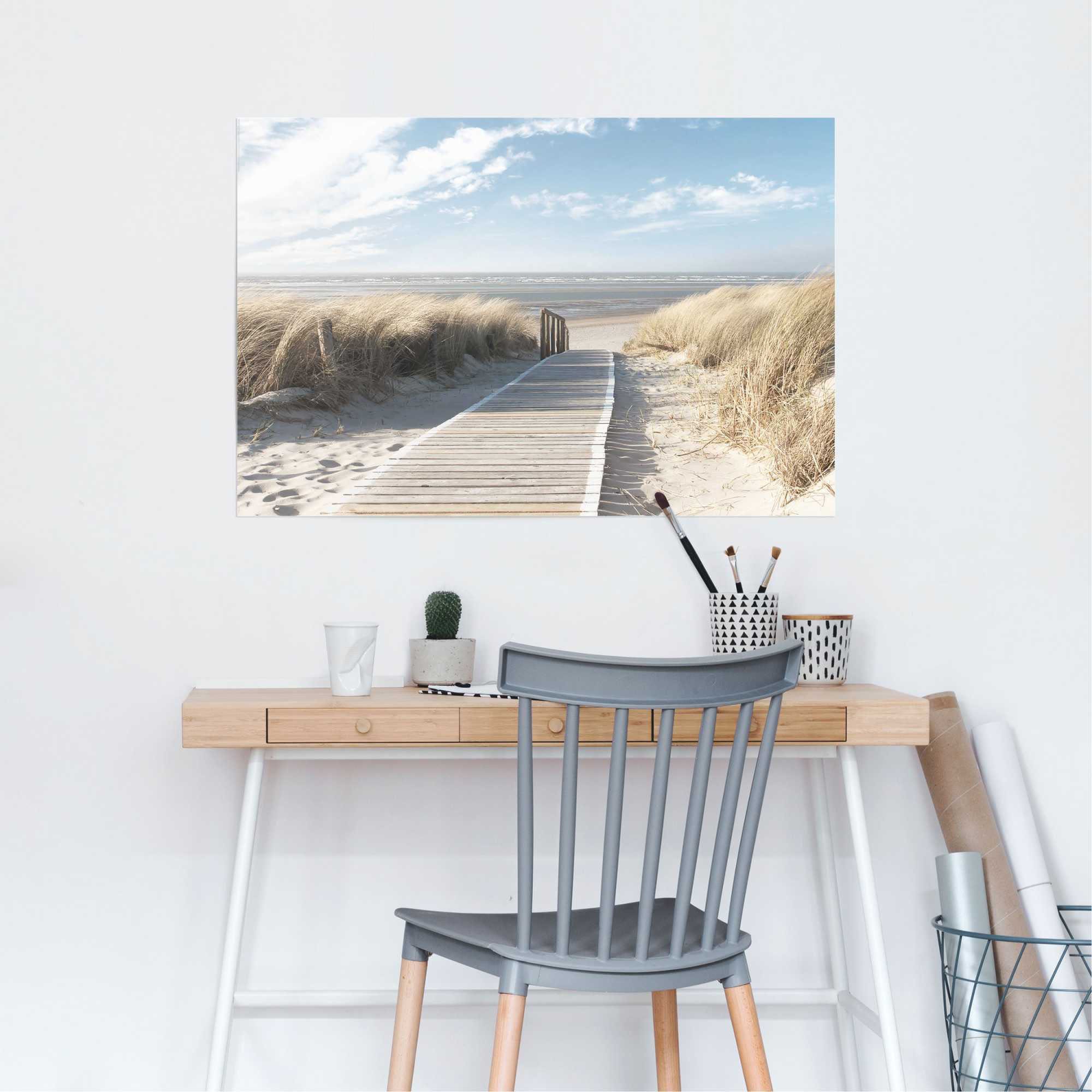 Reinders Poster "Weg durch die Dünen" 1 Stk. tlg. günstig online kaufen