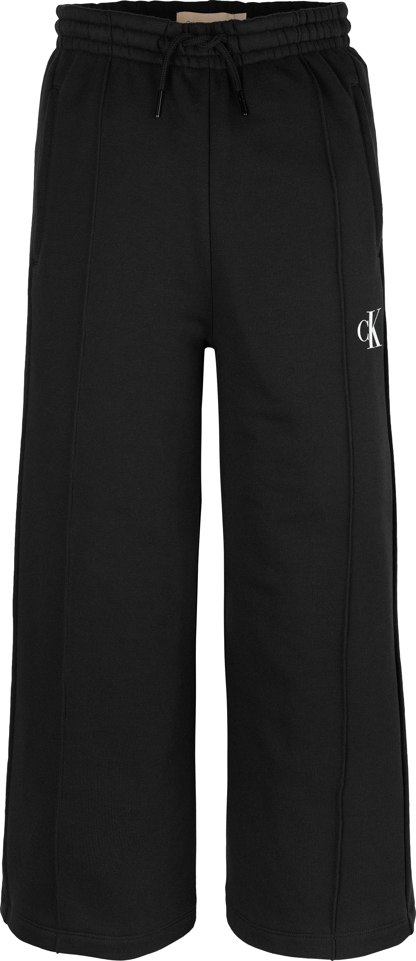 Thumbnail - Calvin Klein Jeans Sweathose "CK LOGO WIDE LEG SWEATPANTS" mit Biesendetails vorne