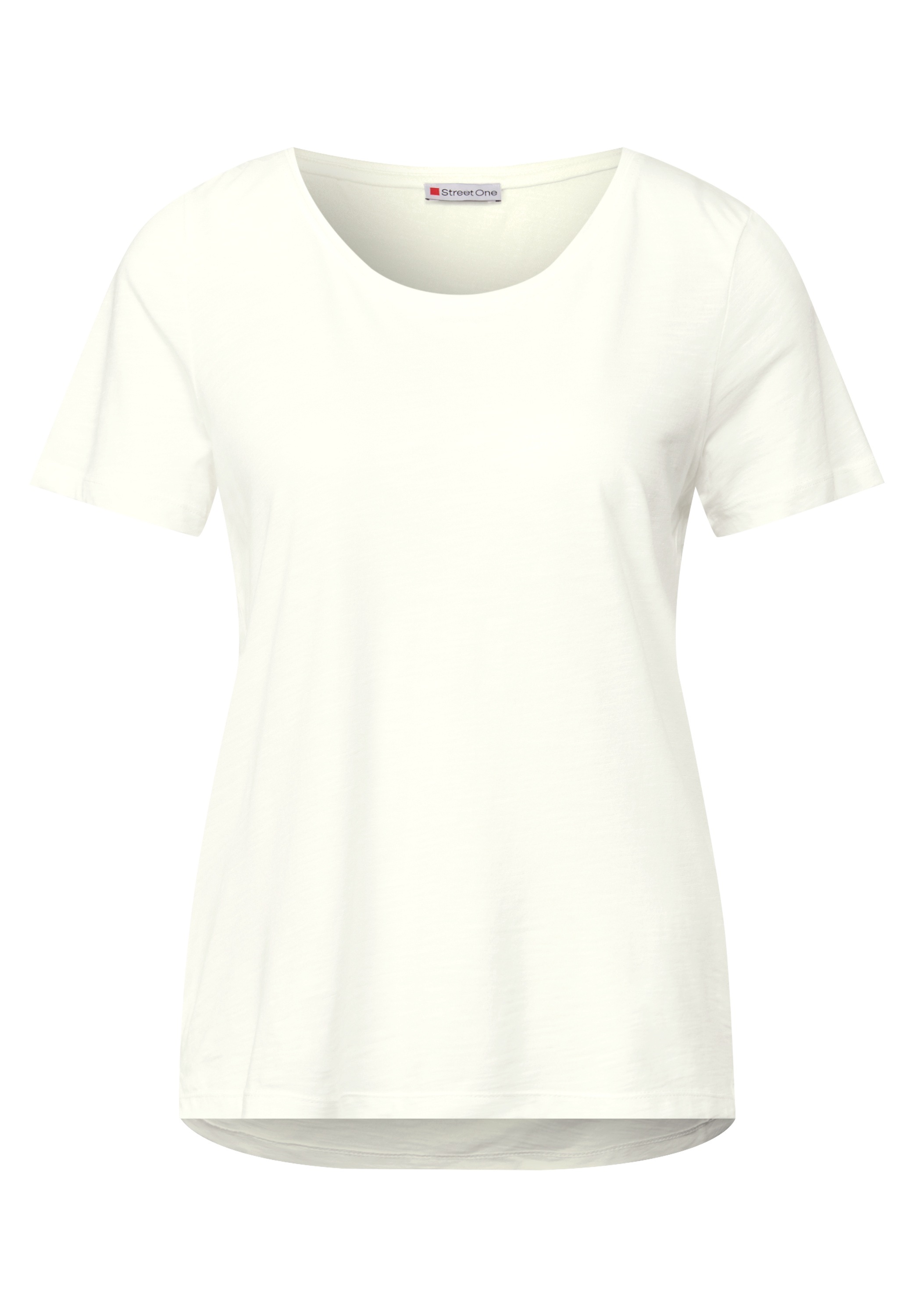 STREET ONE V-Shirt, im soften Baumwoll-Mix