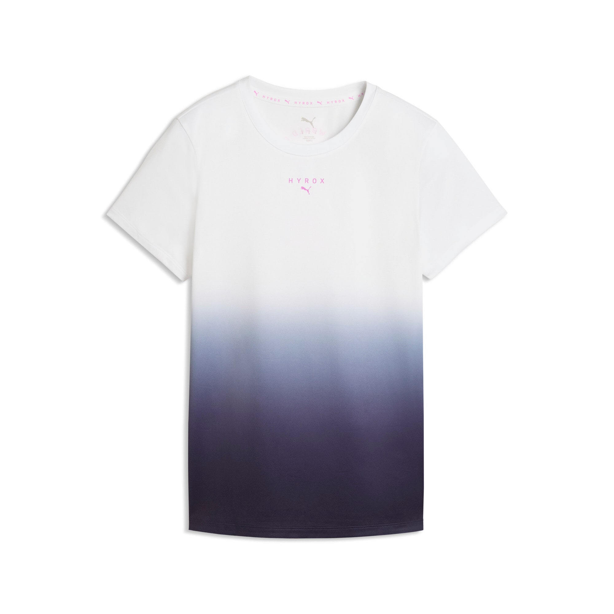 PUMA Trainingsshirt »W  X HYROX POLY GRAPHIC TEE« Regular Fit, kurze Ärmel, für Fitness, atmungsaktives Material