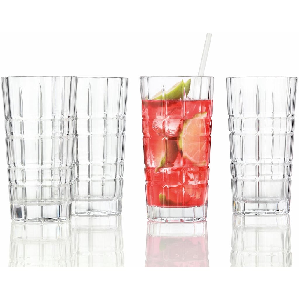 LEONARDO Longdrinkglas »SPIRITII«, (Set, 4 tlg.), 4-teilig