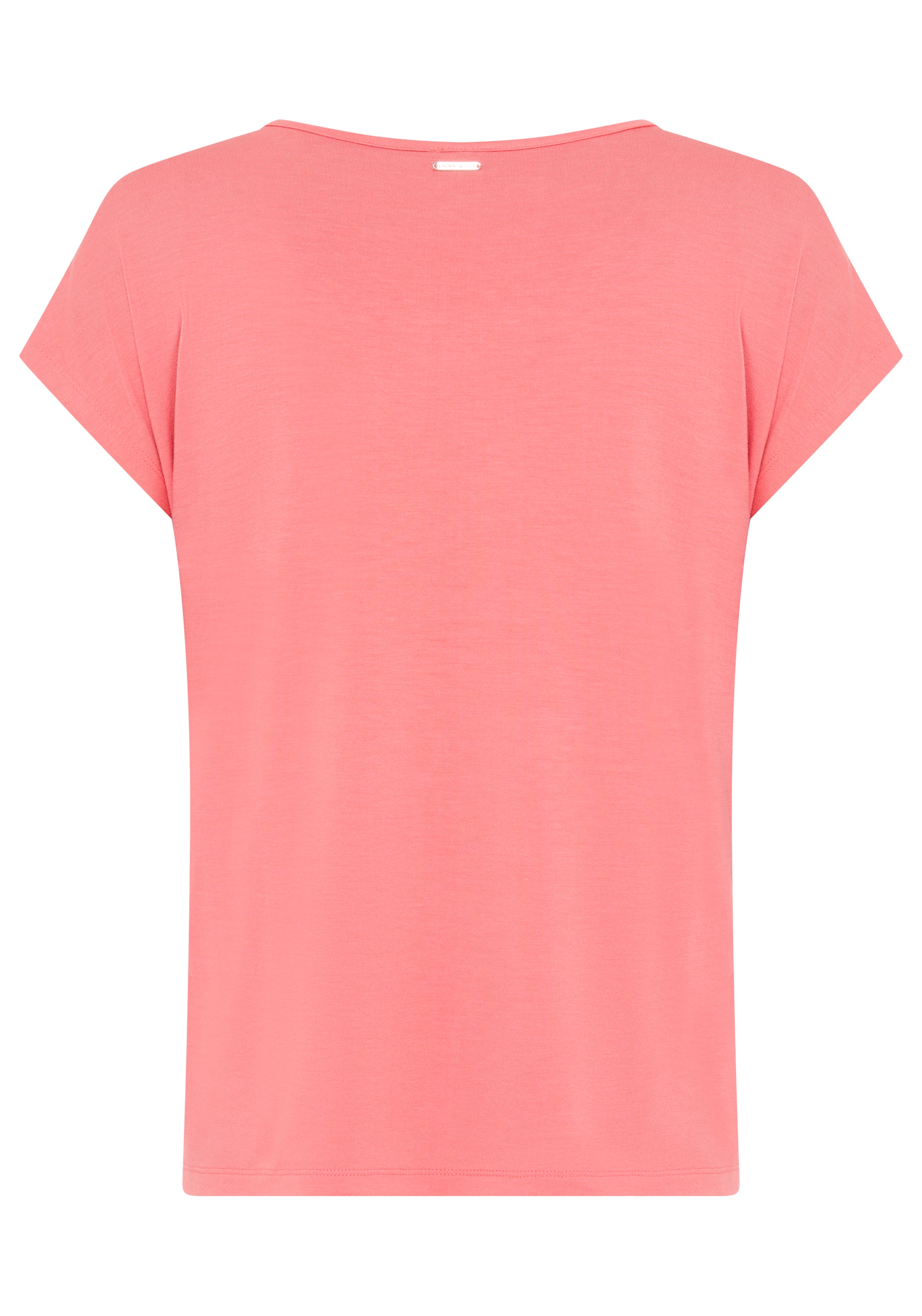 Laura Scott Shirtbluse »mit Satin-Vorderteil und hochflexiblen Jersey-Rücken« lockere Passfrom, zeitlos & gut zu kombinieren