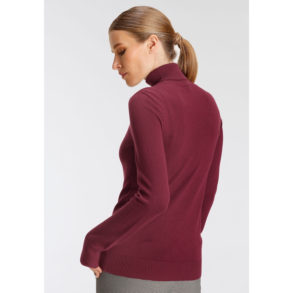 DELMAO Rollkragenpullover