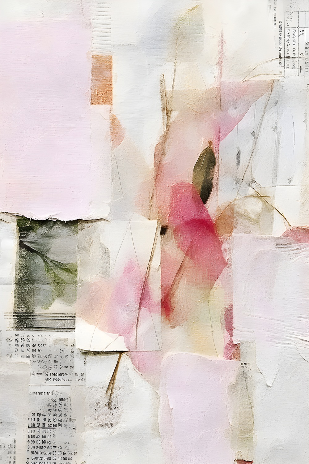 queence Acrylglasbild "Abstrakte Kunst in Pastelltönen" Abstrakt  Abstrakte günstig online kaufen