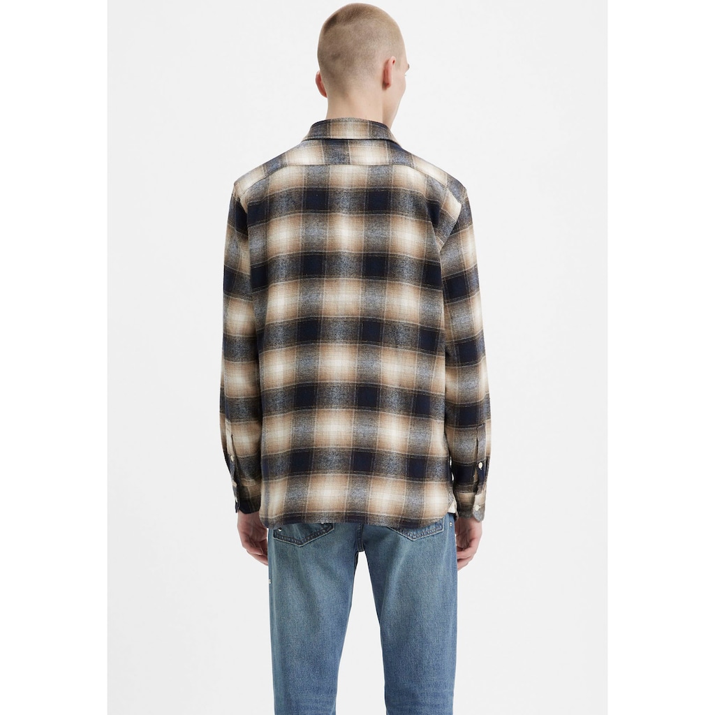 Levi's® Flanellhemd »JACKSON WORKER«, mit durchgehender Knopfleiste