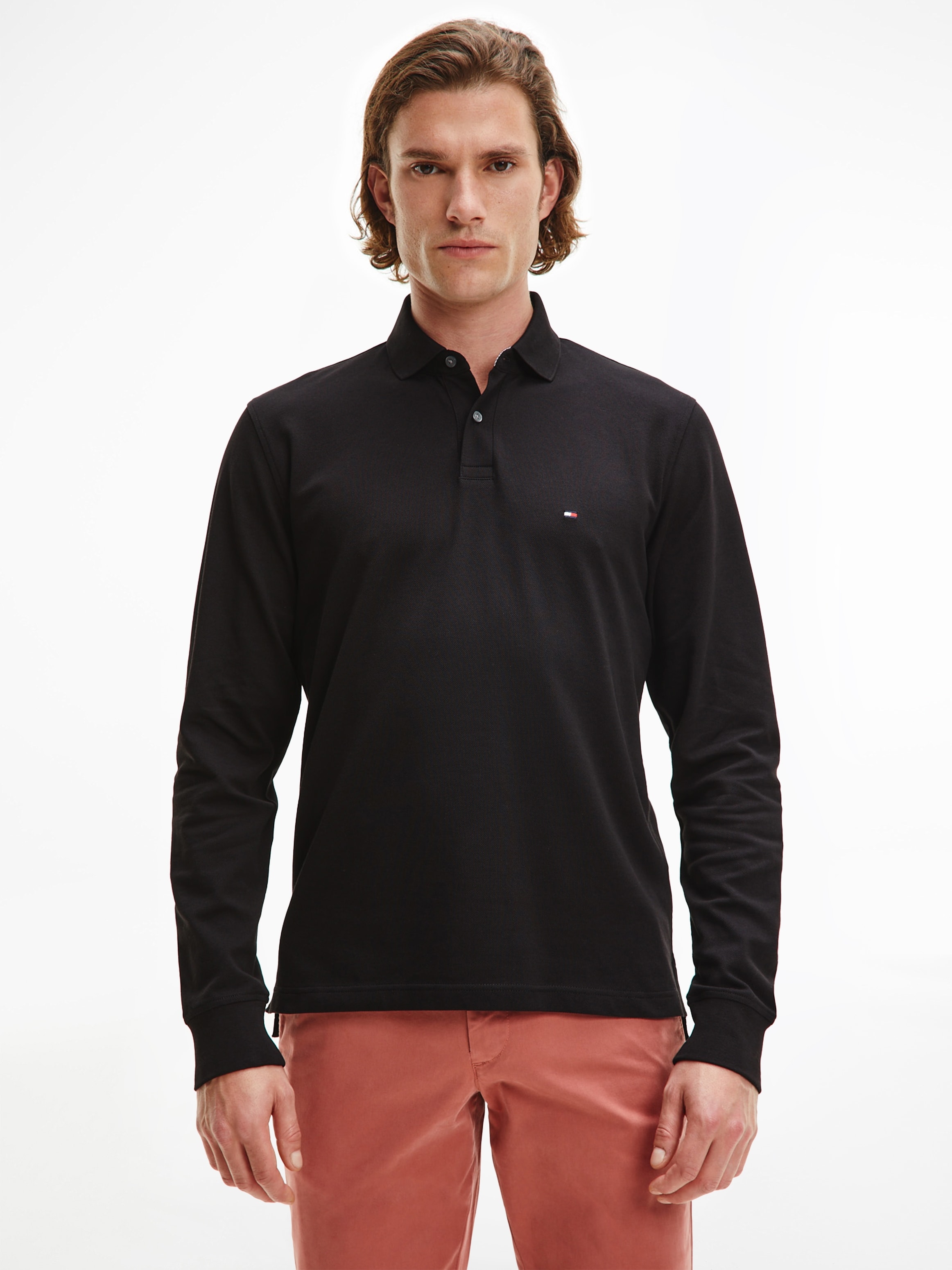 Tommy Hilfiger Langarm-Poloshirt "1985 REGULAR LS POLO" günstig online kaufen