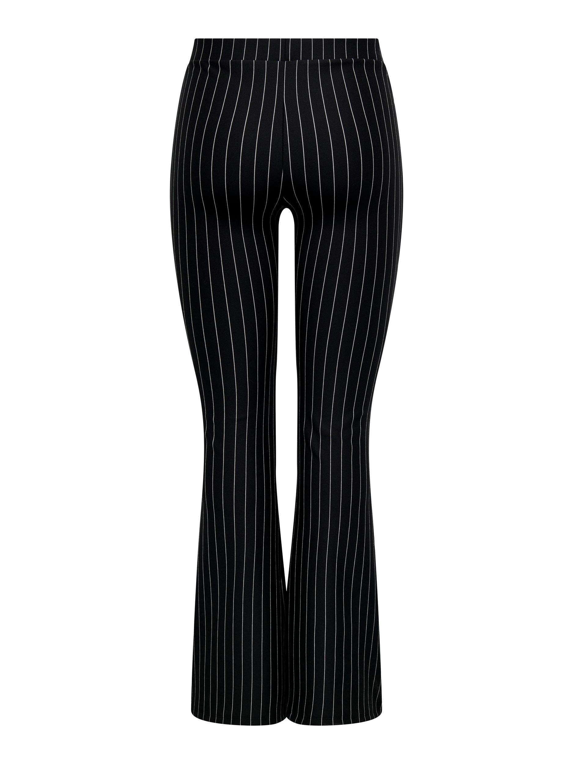 ONLY Jerseyhose »ONLFEVER PINSTRIPE FLARED PANT JRS«