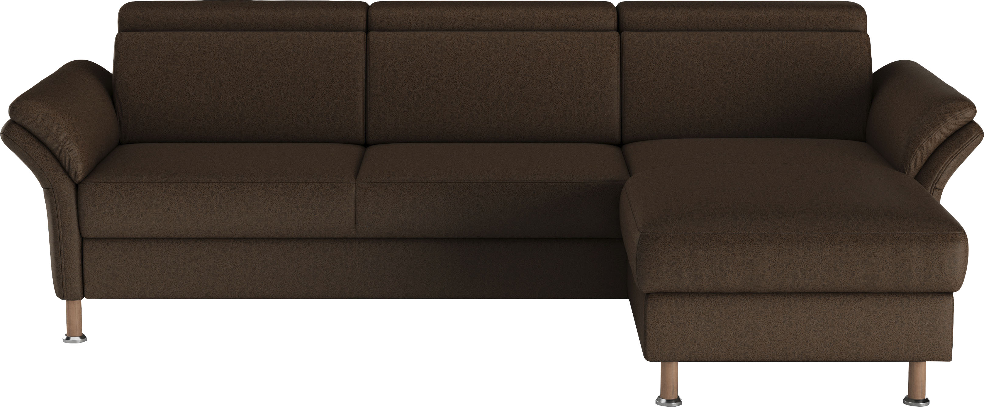 OTTO home Ecksofa "Calypso L-Form" mit motorischen Funktionen im Sofa und Recamiere