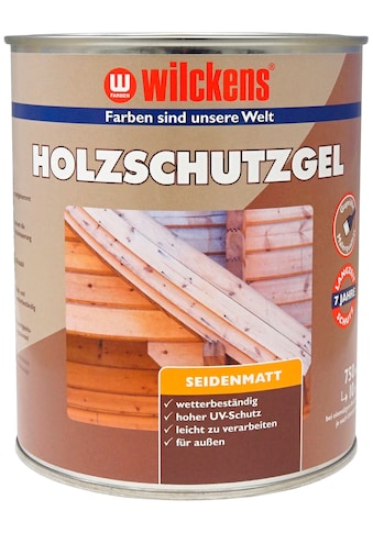 Wilckens Farben Holzschutzlasur »Holzschutz-Gel« tropf...