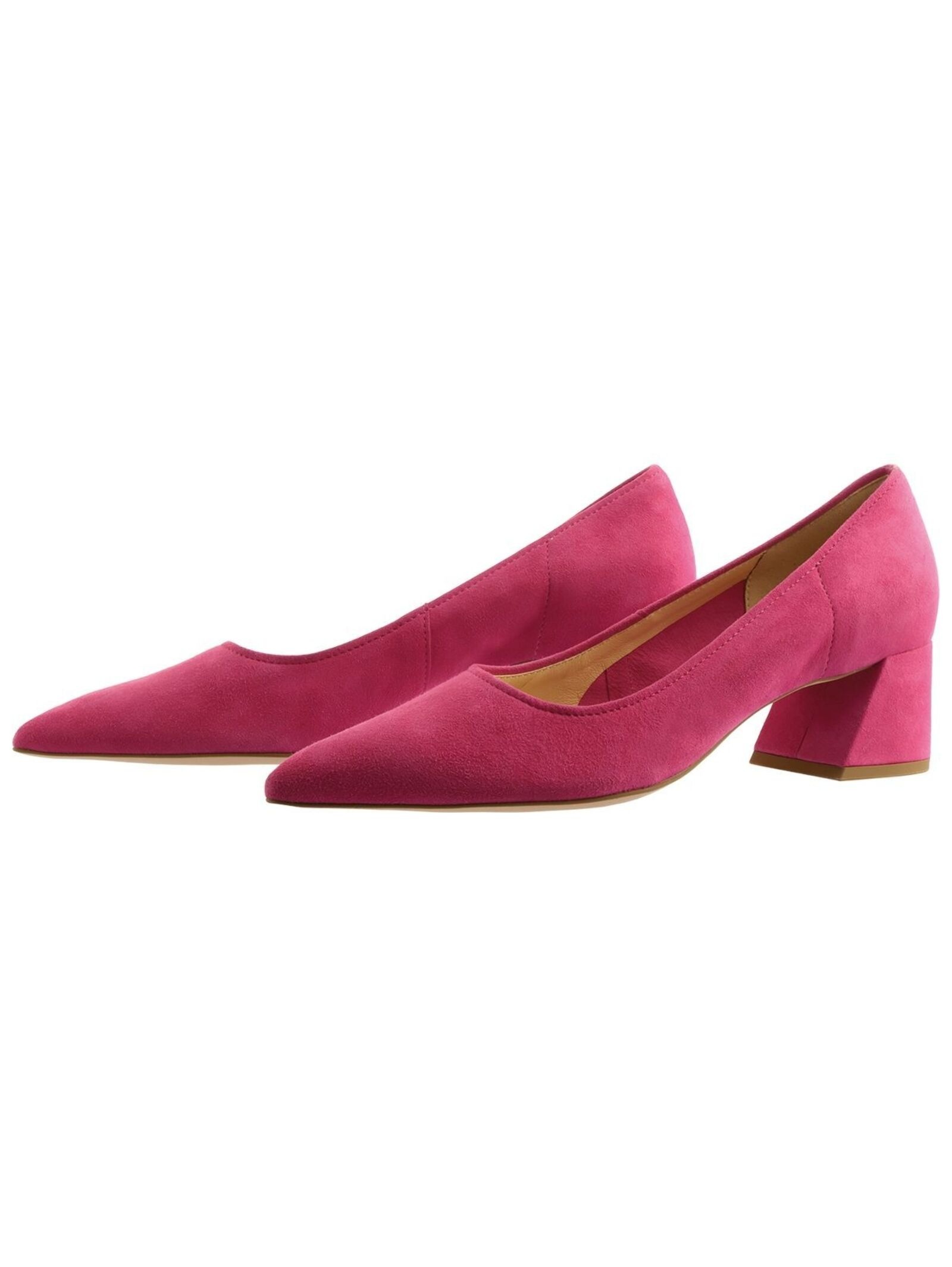 Pumps HÖGL "Högl Pumps Veloursleder", Damen, Gr. 41, rosa, Veloursleder, Schuhe Pumps 3