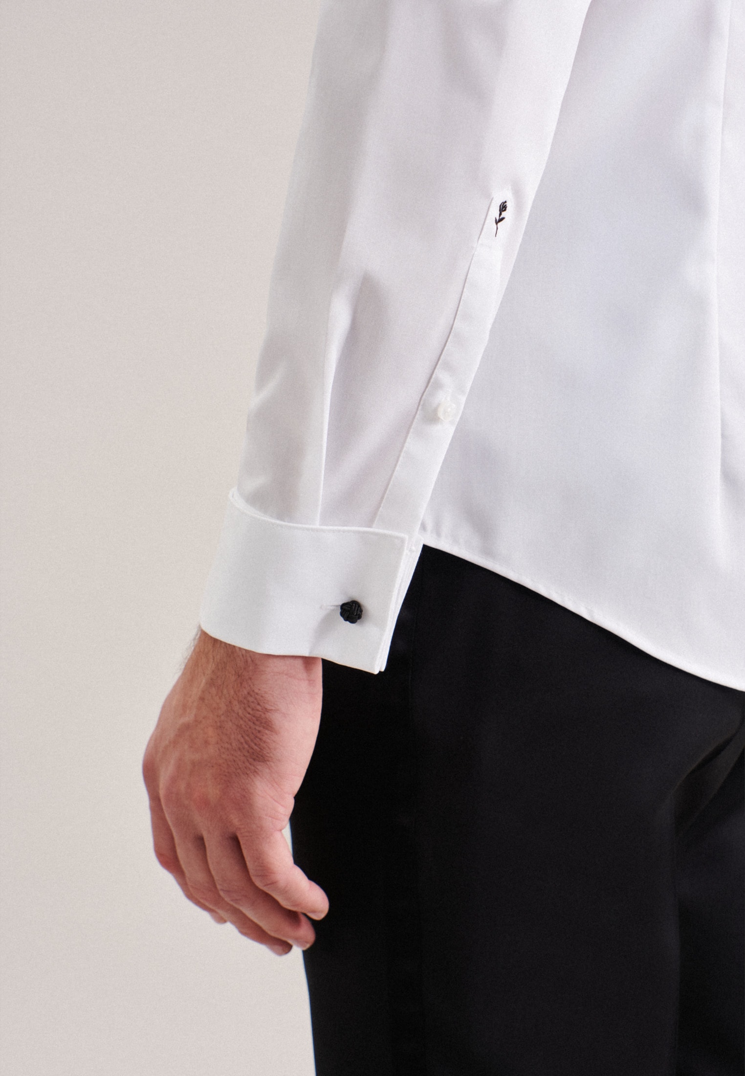 | seidensticker Uni BAUR Smokinghemd Langarm »Shaped«, Shaped ▷ Kläppchenkragen bestellen