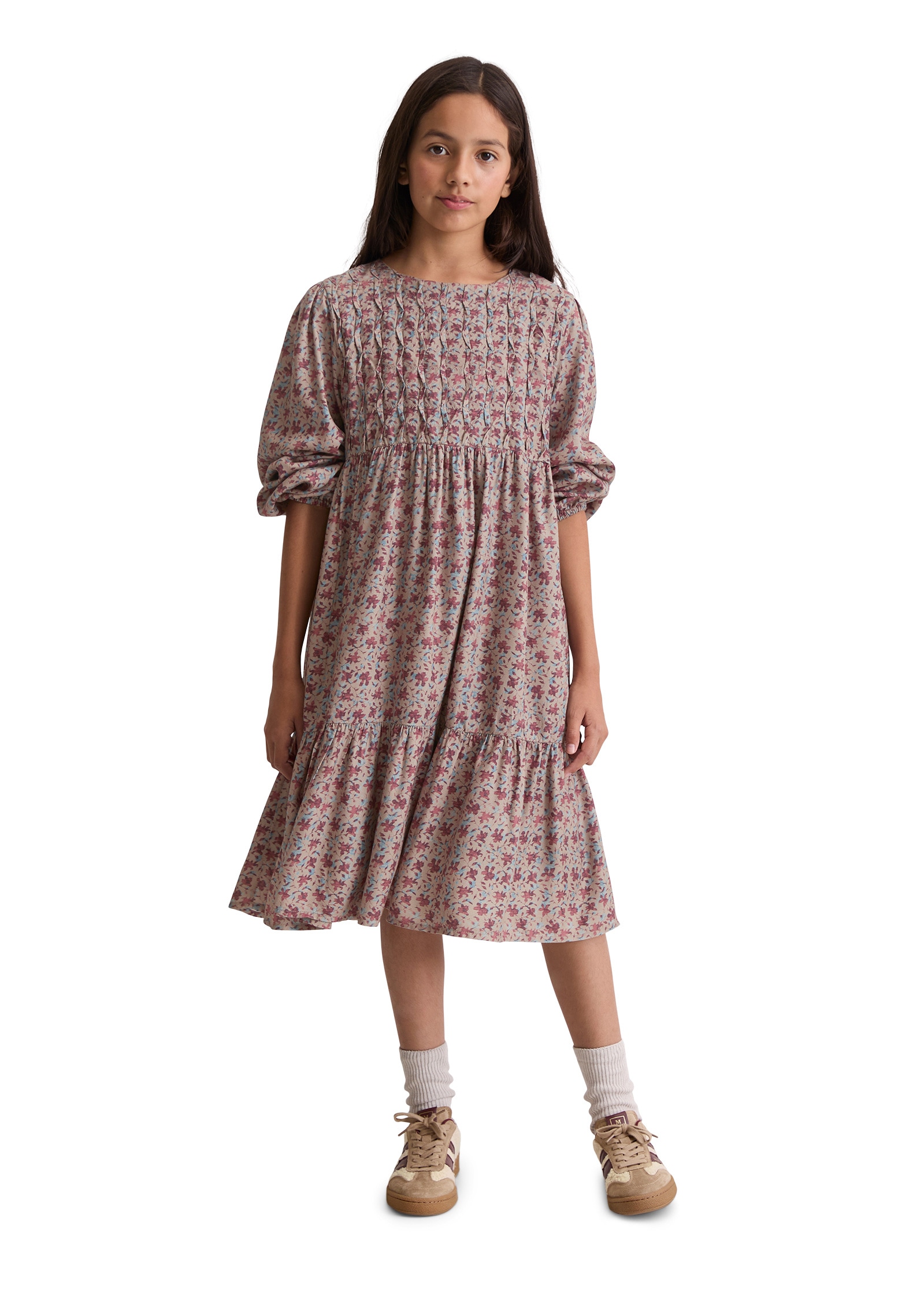 Marc O'Polo Sweatkleid »zartem Blumenprint«