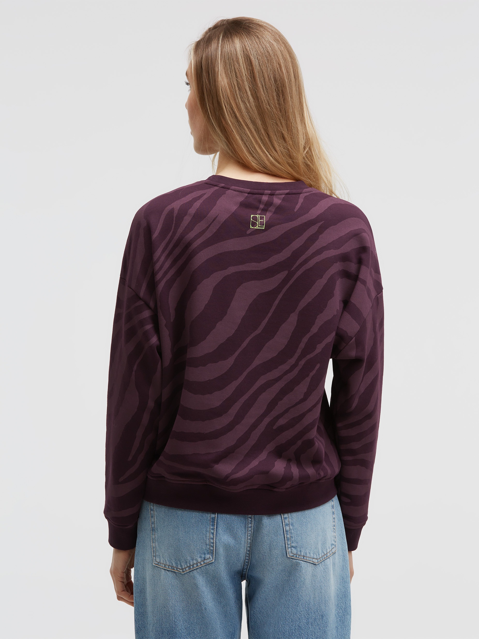 SENSES.THE LABEL Sweater , mit überschnittener Schulter
