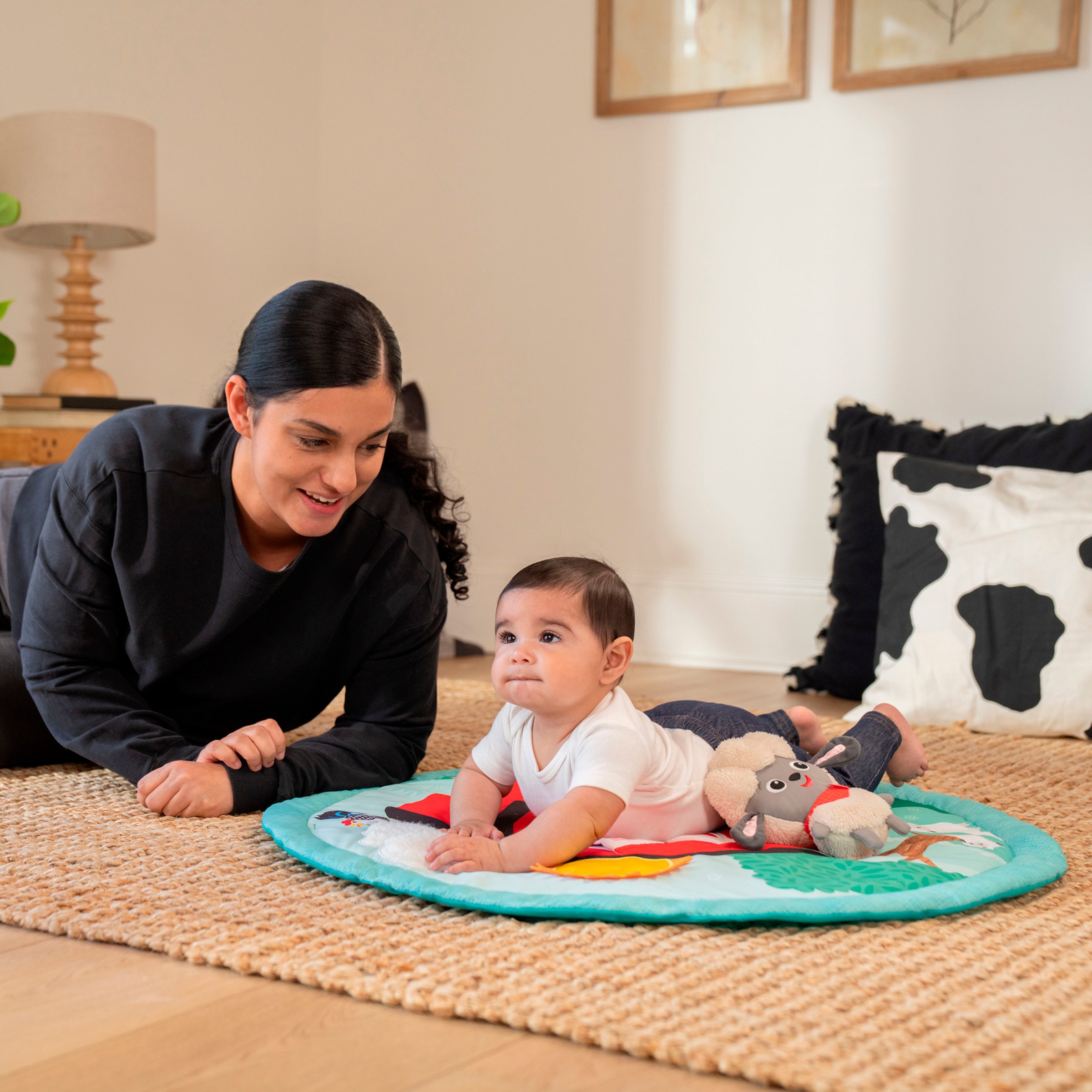 Baby Einstein Spielbogen »Happy Harvest Touch & Feel Activity Gym«, mit Soundeffekt