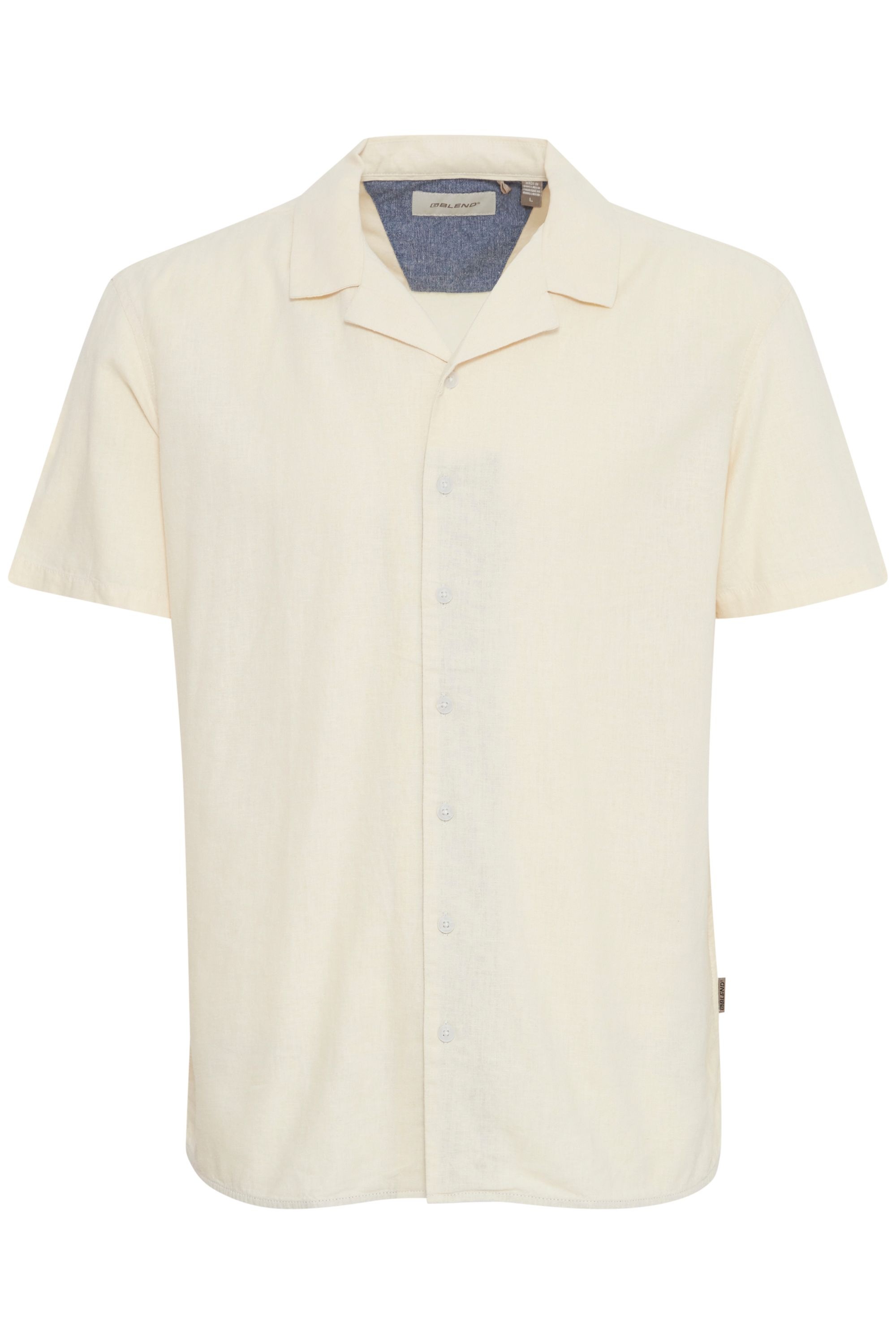 Blend Kurzarmhemd "BHBobby" Lässiges Kurzarmhemd mit Cuba Kragen günstig online kaufen