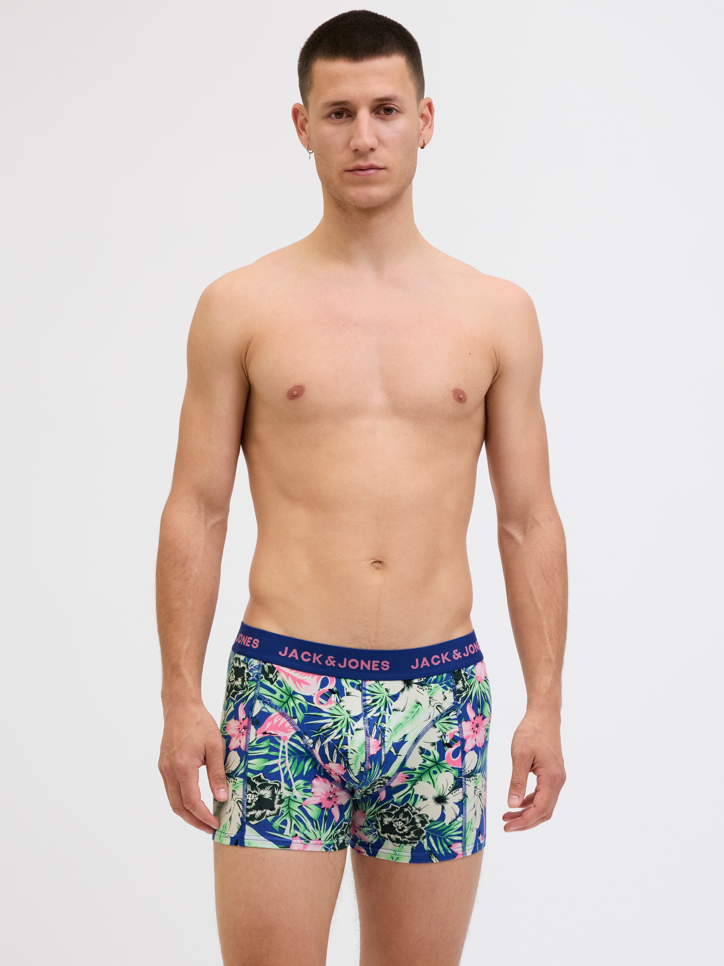 Jack & Jones Trunk "JACFRED FLAMINGO TRUNKS 3 PACK SN" Packung, 3 Stk. günstig online kaufen