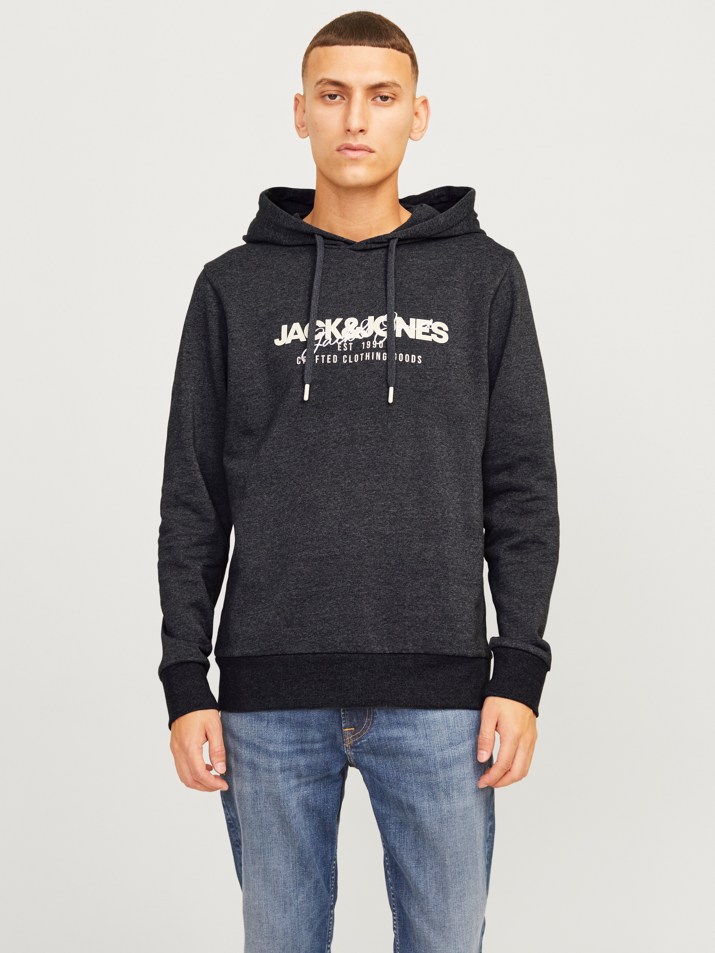 Jack & Jones Kapuzensweatshirt "JJALVIS SWEAT HOOD" günstig online kaufen