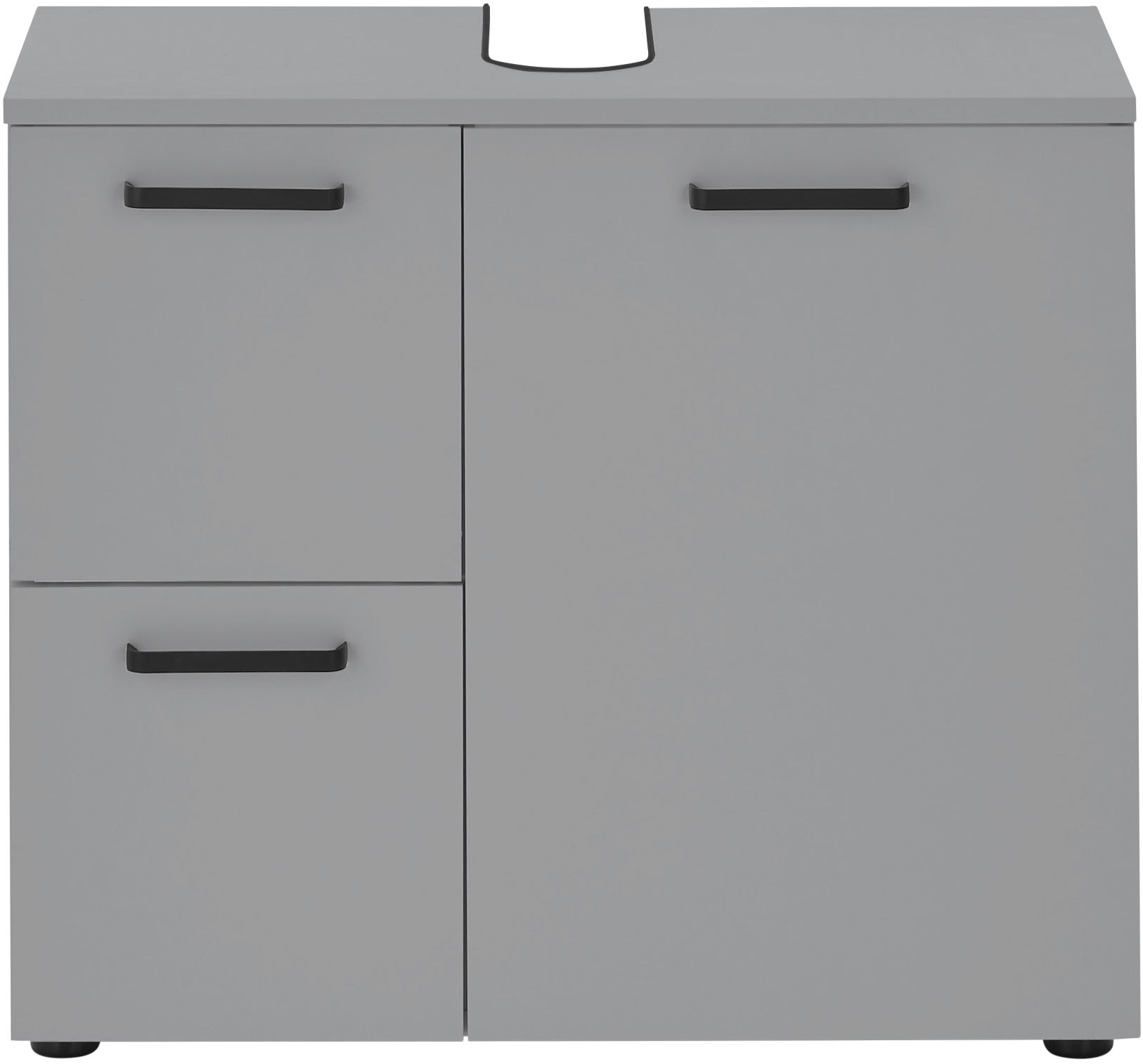 BASIC by Balculina Waschbeckenunterschrank »Vanice, Badezimmerschrank B/H/T 70x60x35cm«, (1 St.), Breite 70cm, Softclose, FSC-Mix 70%,Made in Europa