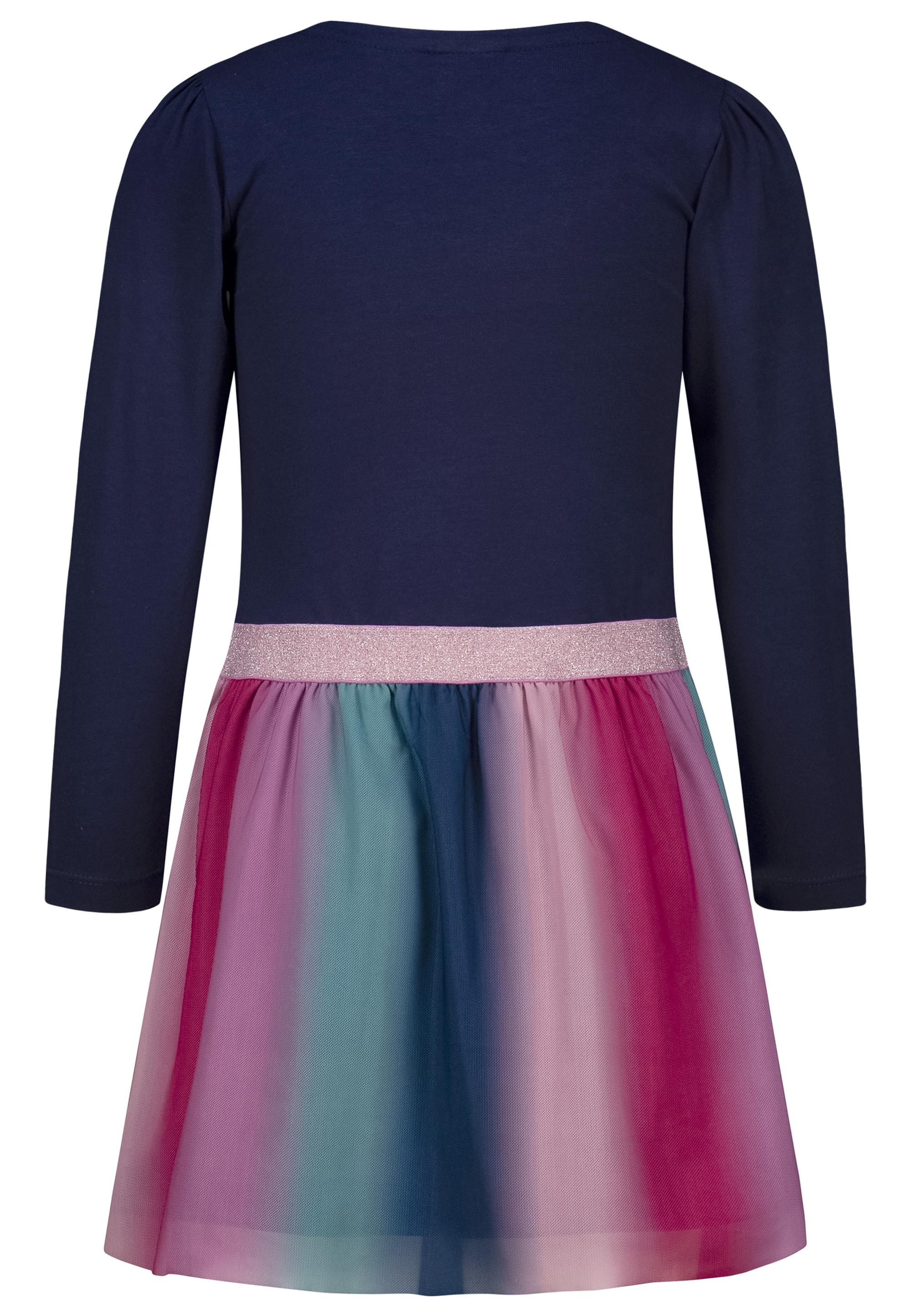 SALT AND PEPPER Jerseykleid, mit Pferde-Druck und Glitzerbund
