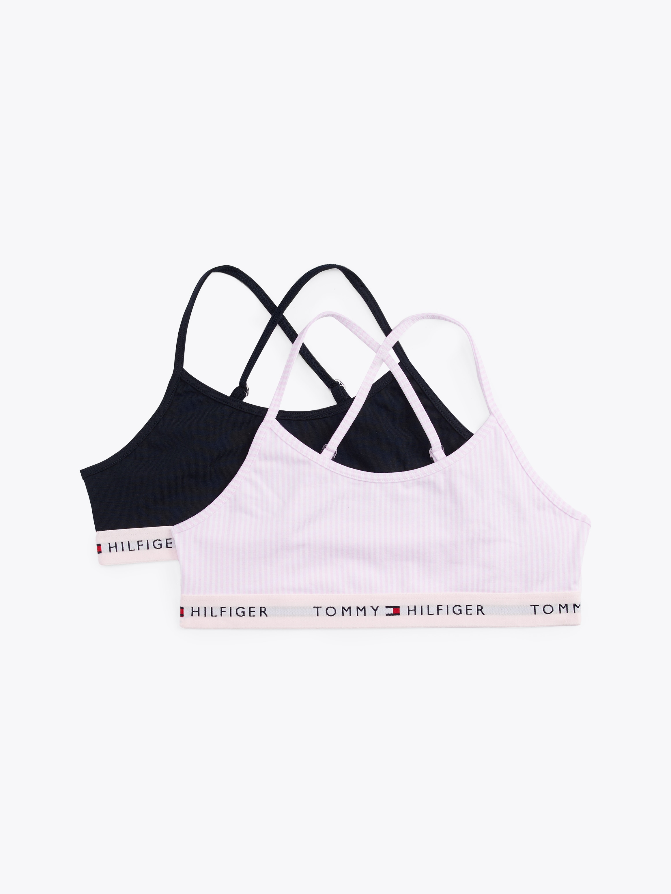 Bralette »2PK STRAPPY BRALETTE PRINT«, mit Logobund