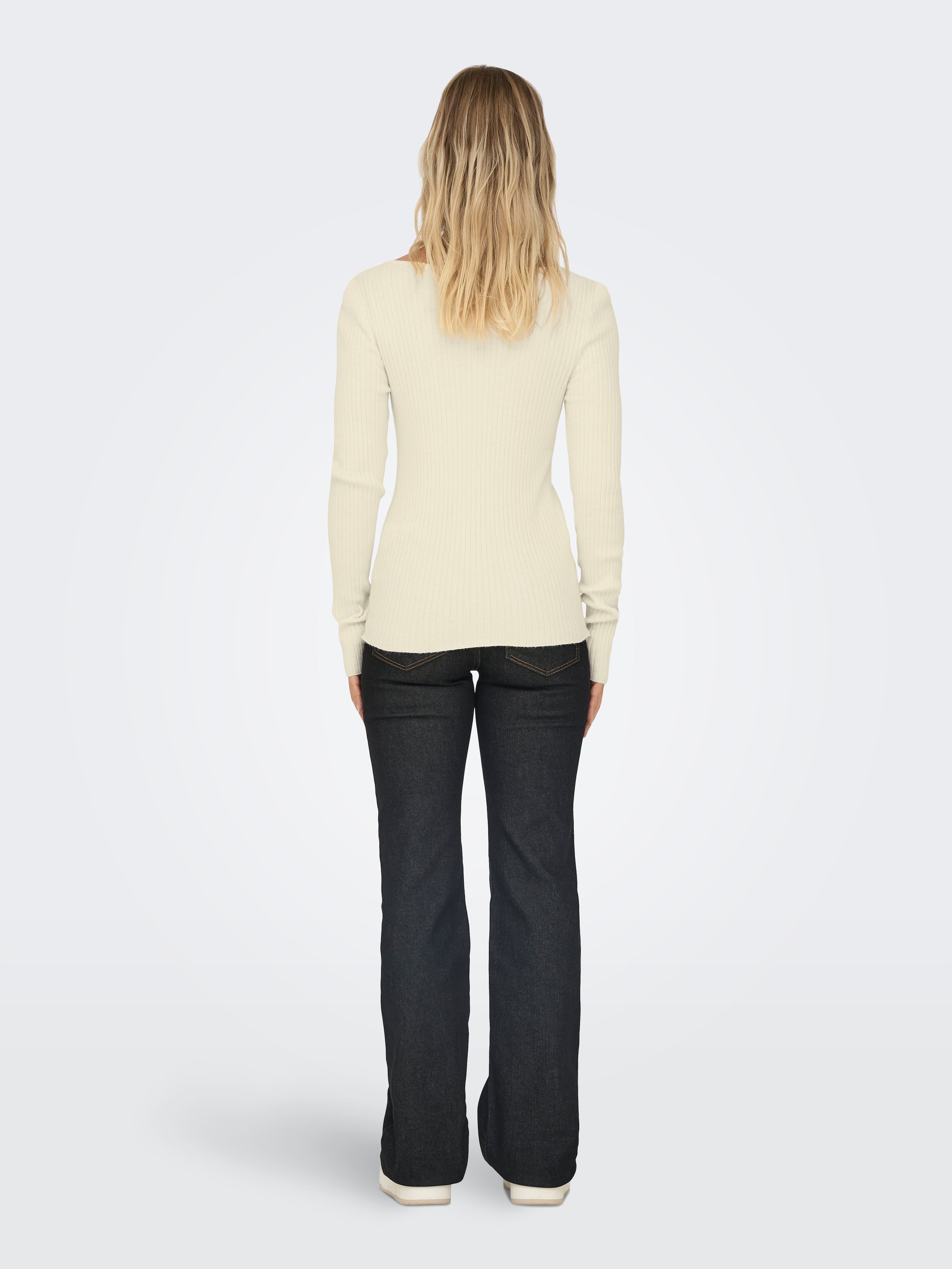 ONLY Strickpullover »ONLIBI LS RIB BOATNECK CC KNT«