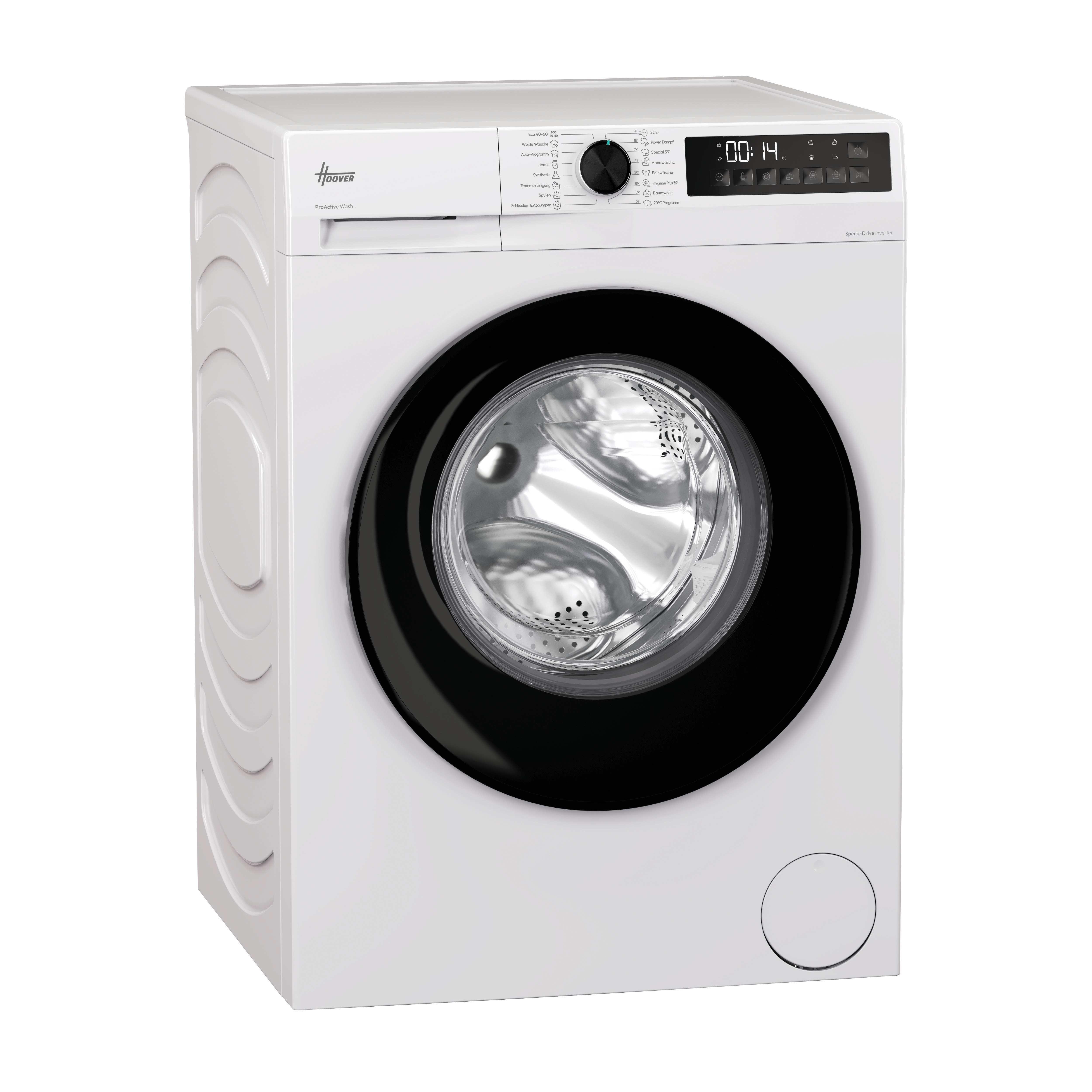 Hoover Waschmaschine H/ProWash 300 "HGDQ48SB6-84" 8 kg 1300 U/min Vielseitige Kurzprogramme