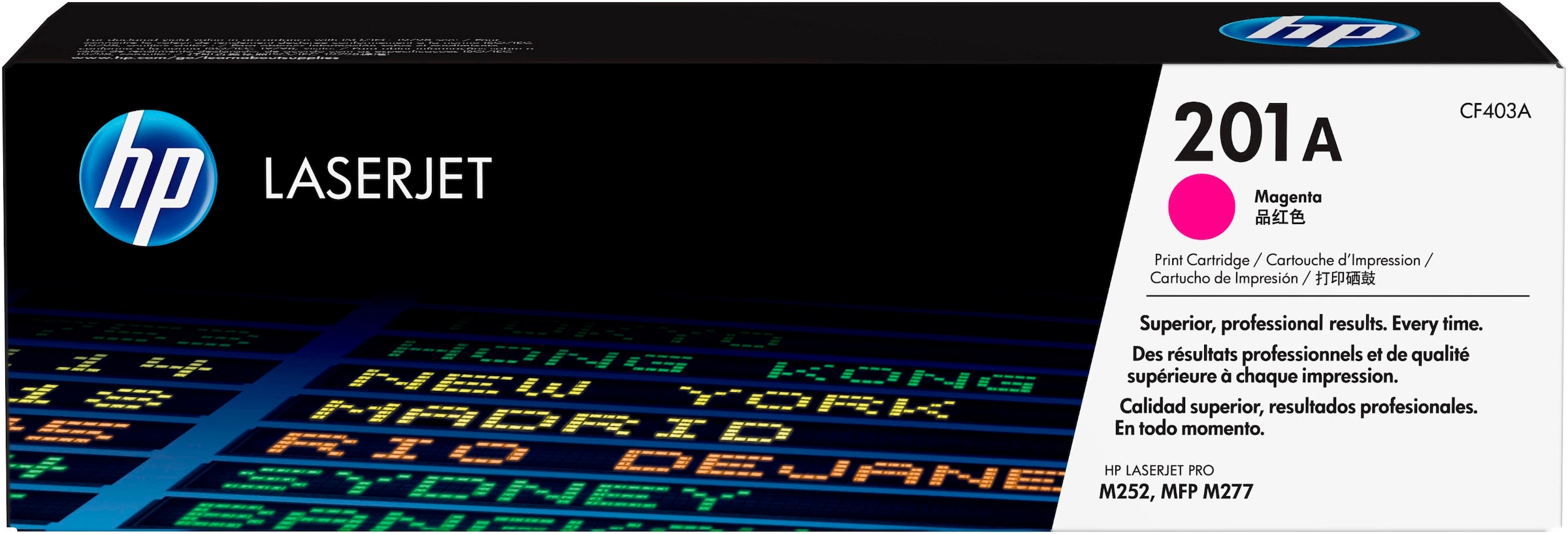 HP Tonerpatrone "201 A", pink, Tonerpatronen