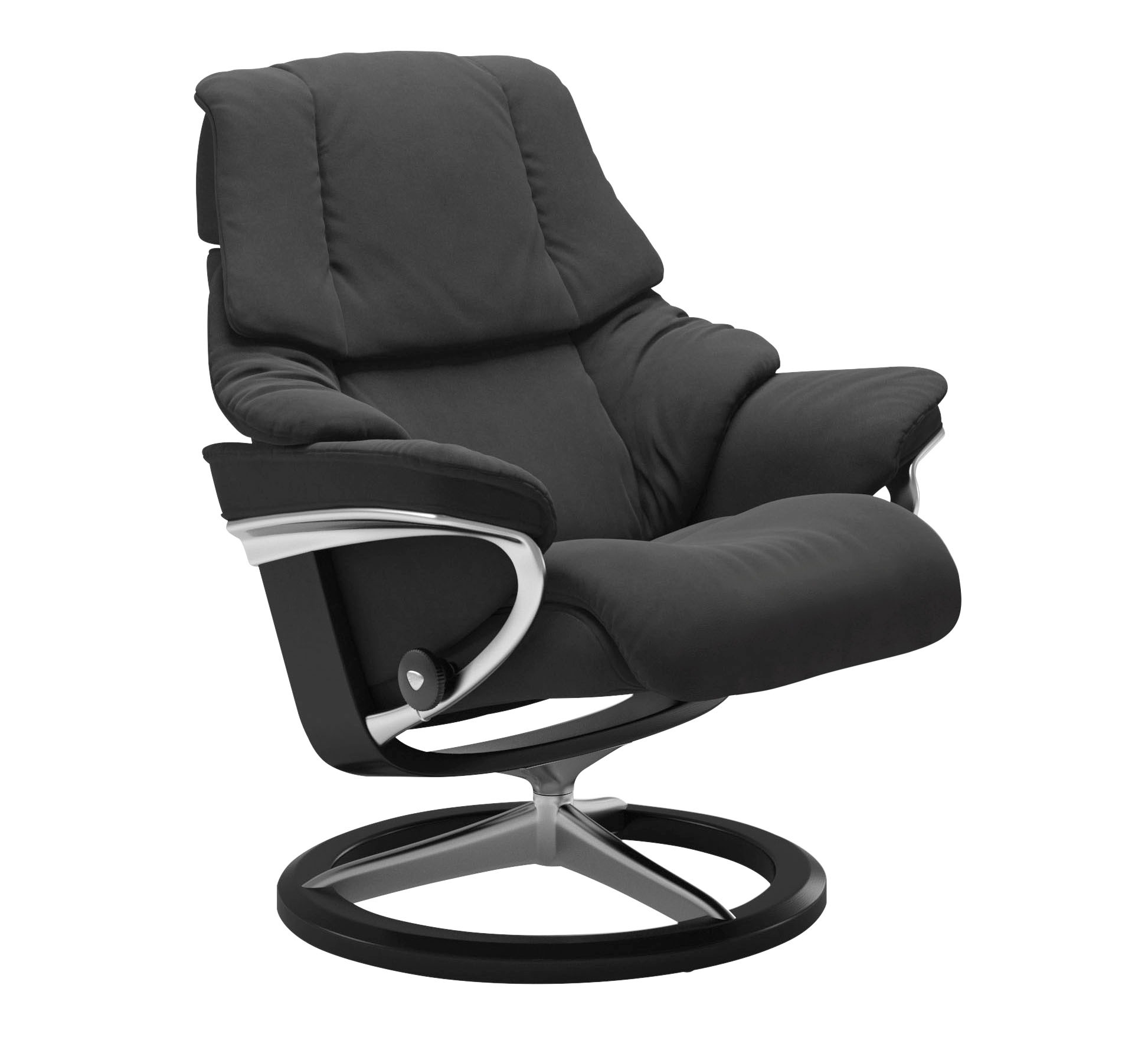 Stressless® Relaxsessel »Reno«, mit Signature Base, Größe S, M & L, Gestell Schwarz