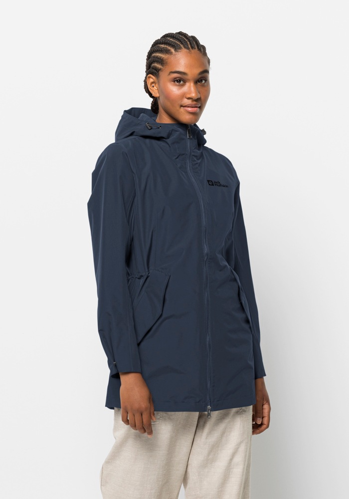 Jack Wolfskin Outdoorjacke "DAKAR PARKA W", mit Kapuze