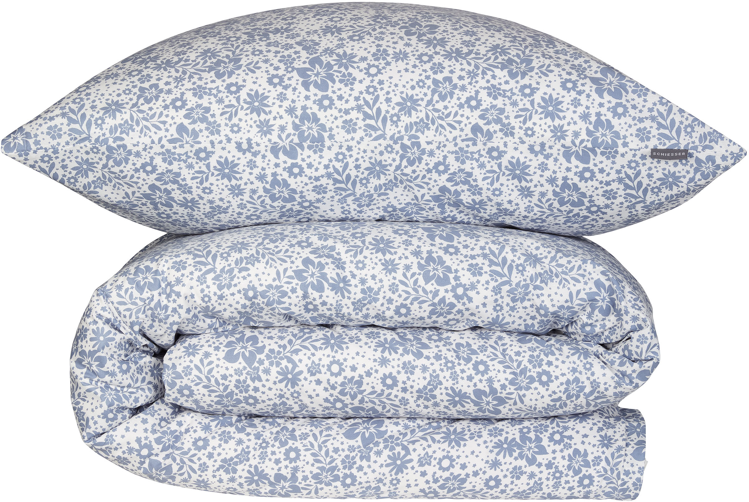 Thumbnail - Schiesser Bettwäsche "Melvin aus weicher Baumwolle mit Karos" 2 Stk. tlg. Made in Green