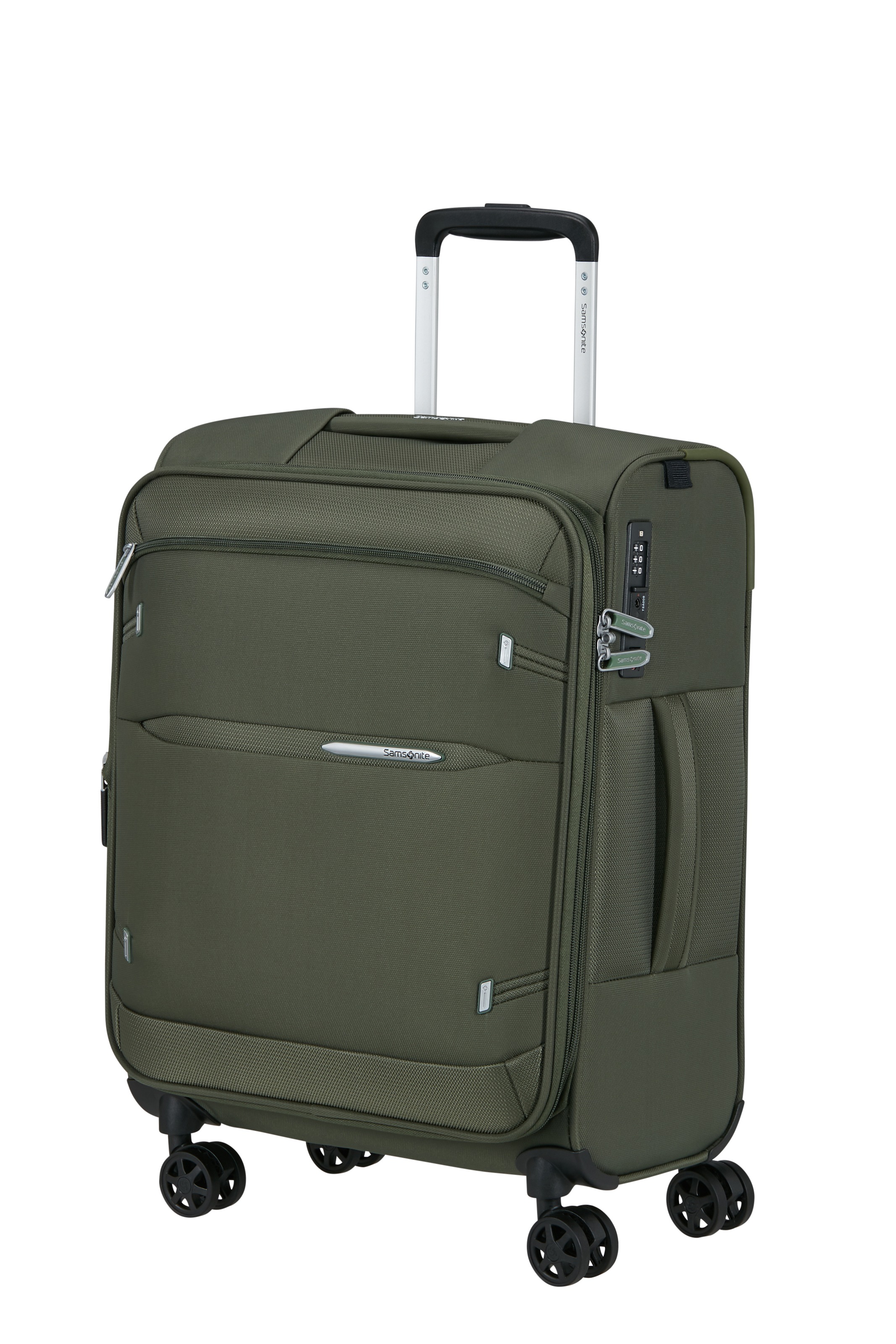 Samsonite Hartschalen-Trolley "Gotwist" 42 L 4 Rollen Mit Teleskopgriff Und Mehreren Tragegriffen, Innen Aus Polyester