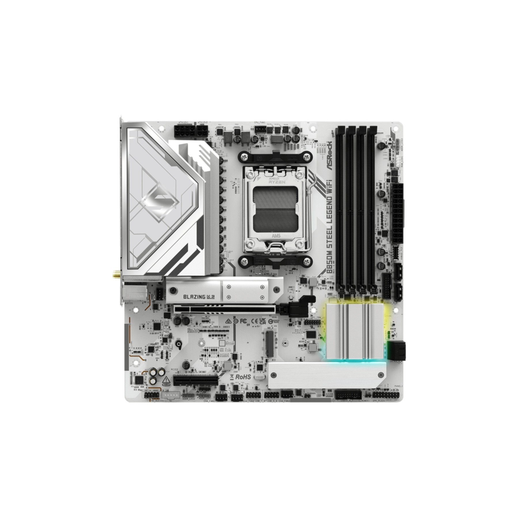 Asrock Mainboard »B850M Steel Legend WiFi«