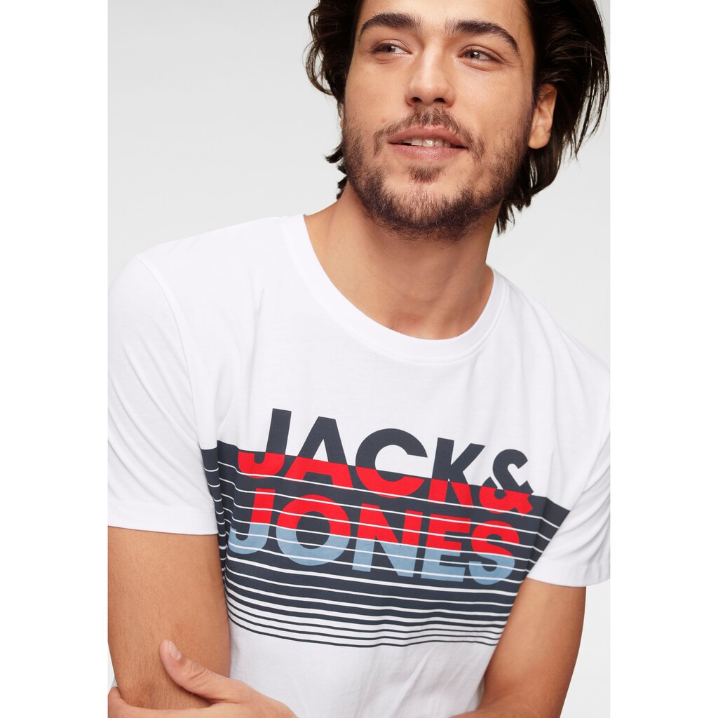 Jack & Jones T-Shirt »BRIX TEE CREW NECK«