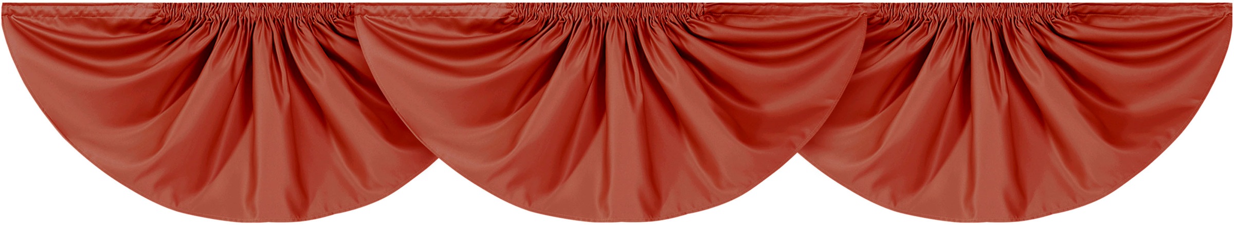 Weckbrodt Mittelbogen "Nicoletta" Kräuselband 1 Stk. tlg. Querbehang, Gardi günstig online kaufen