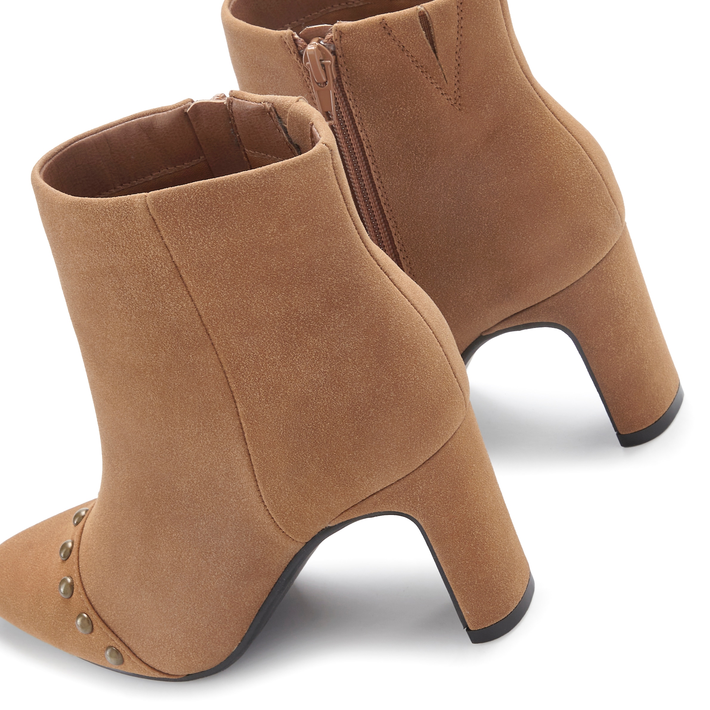 LASCANA Stiefelette »Stiefel,«  in spitzer Form, Reißverschluss Stiefel VEGAN