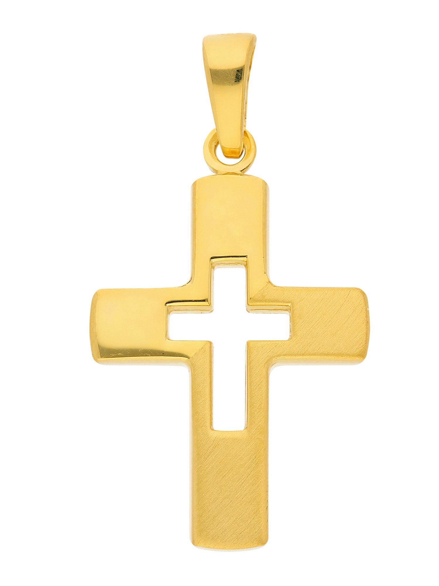 Adelia´s Kettenanhänger »925 Silber Kreuz Silberschmuck Anhänger« Herren Damen für 