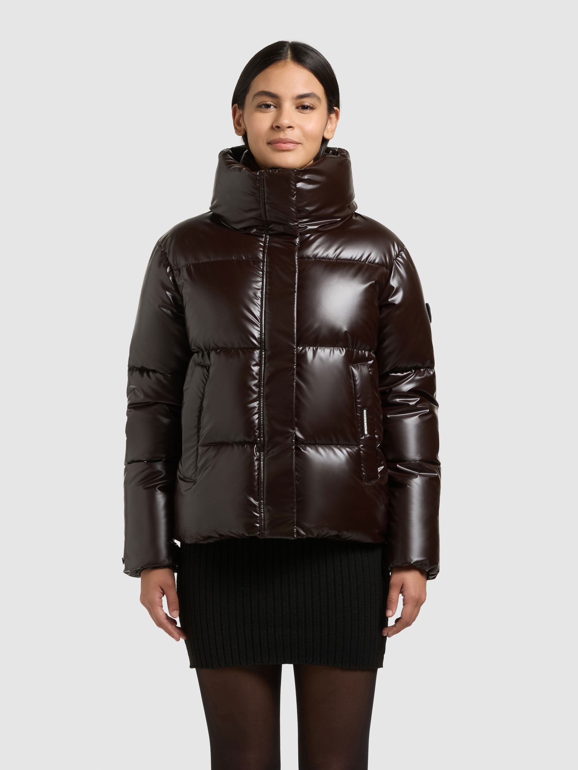 khujo Steppjacke »RINJA2 SHINY« ohne Kapuze