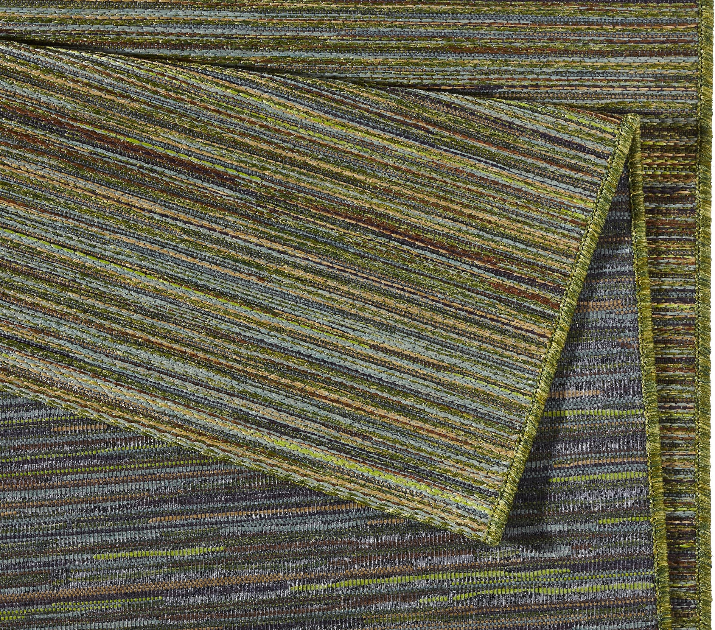 NORTHRUGS Teppich »Lotus«, rechteckig, 7 mm Höhe, In-& Outdoor, Flachgewebe, Modern, Wetterfest, Garten, Wohnzimmer