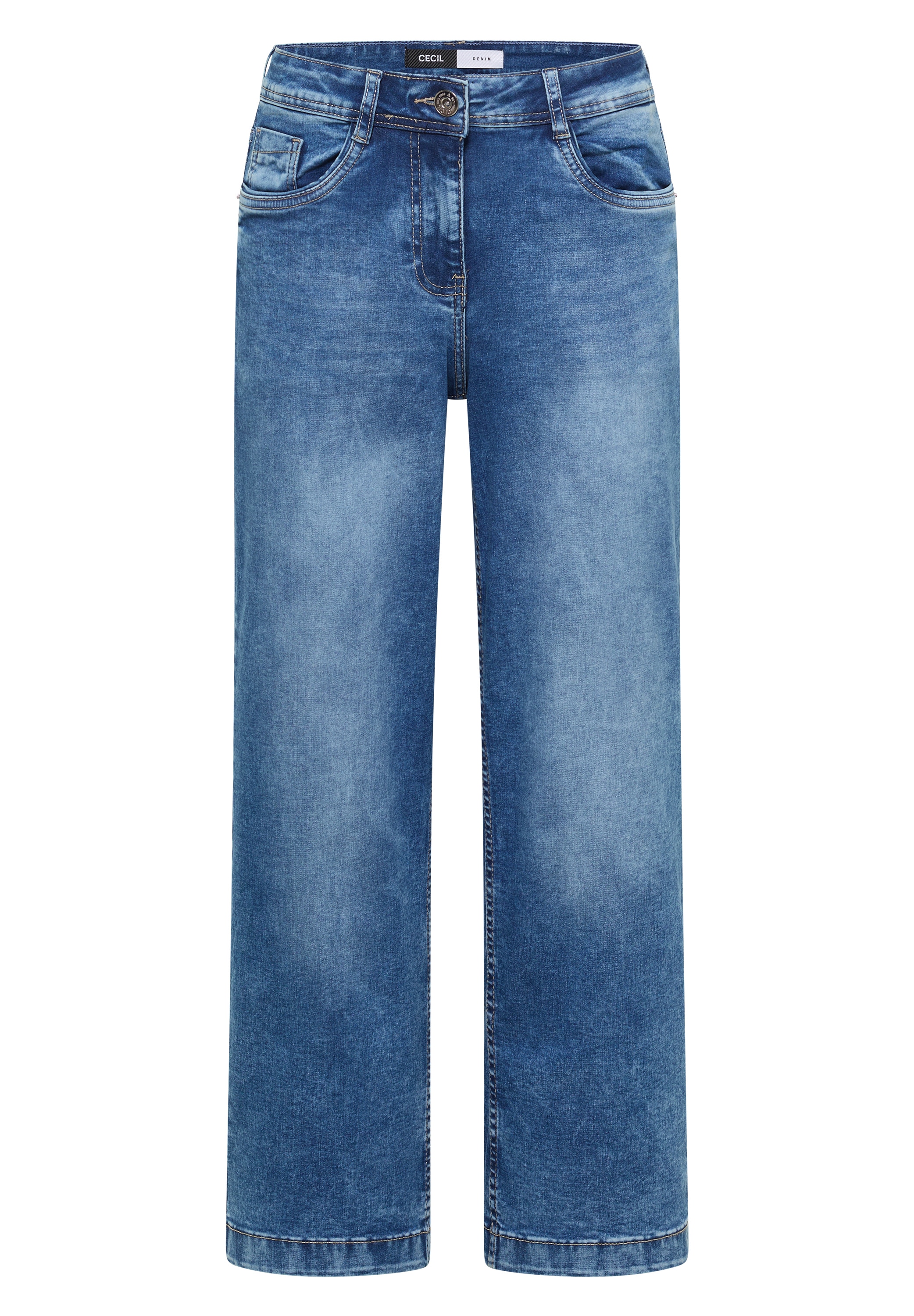 Cecil Loose-fit-Jeans 5-Pocket-Style