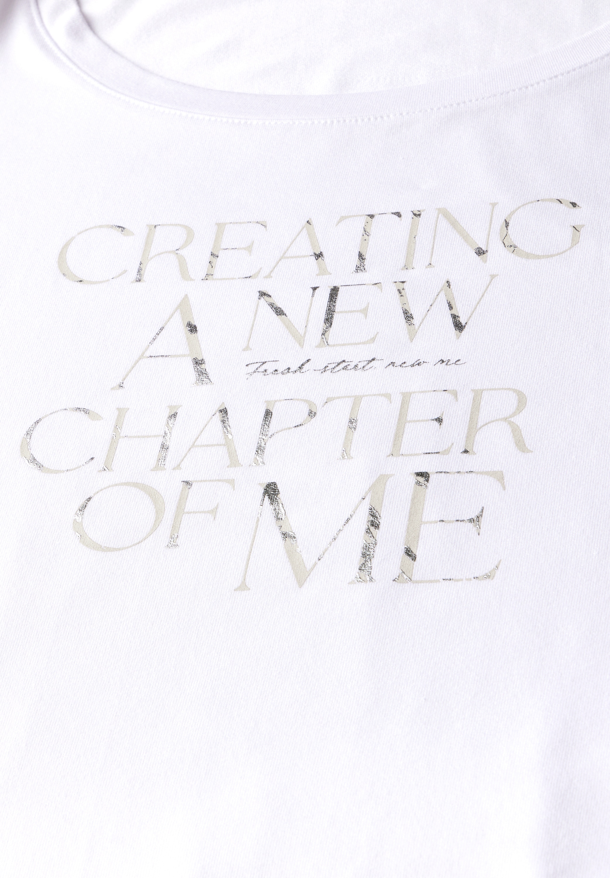 STREET ONE T-Shirt, mit Elastiksaum