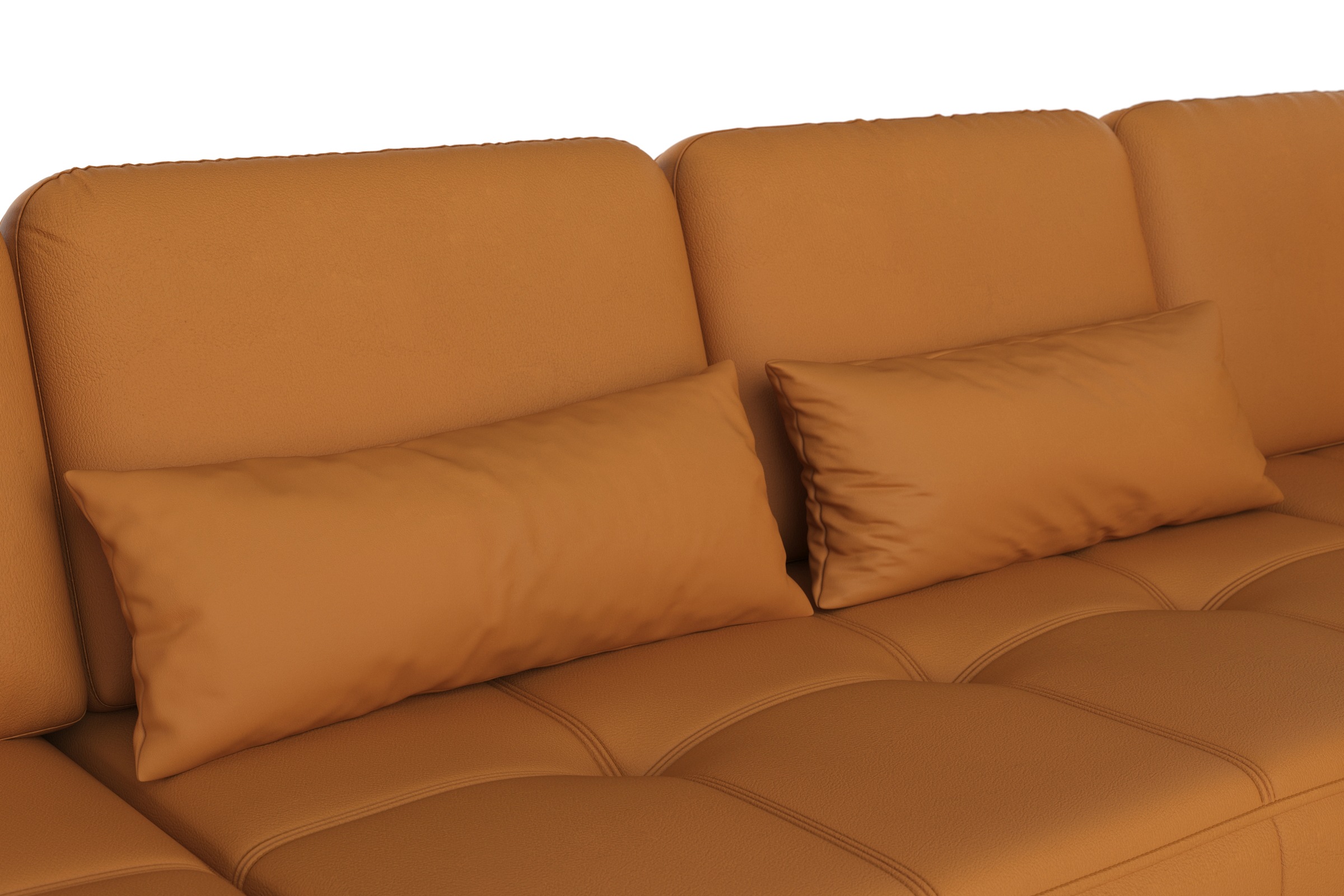 sit&more Wohnlandschaft »Bendigo U-Form«, inklusive Sitztiefenverstellung, Bodenfreiheit 15 cm, in 2 Fußfarben