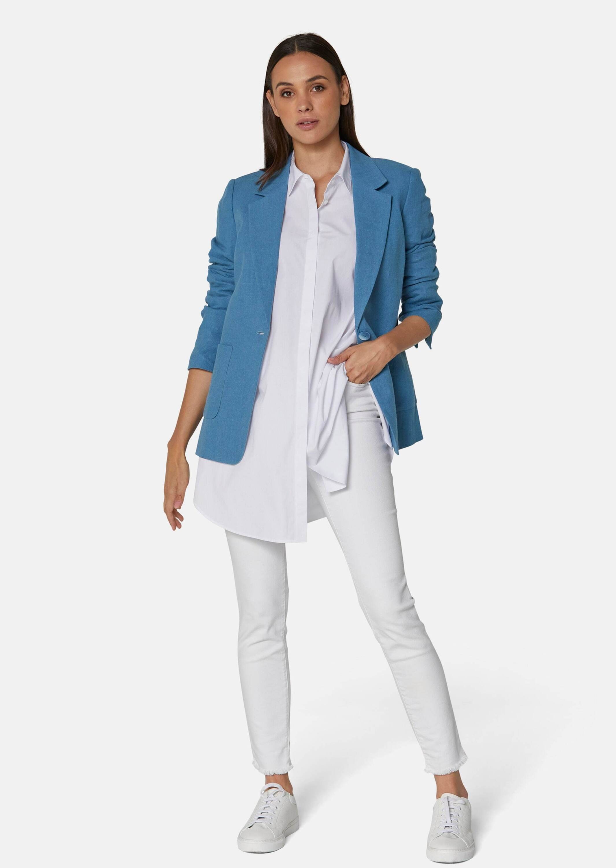 MADELEINE Jackenblazer "Leinenblazer Leinenblazer in Boxy-Form" günstig online kaufen