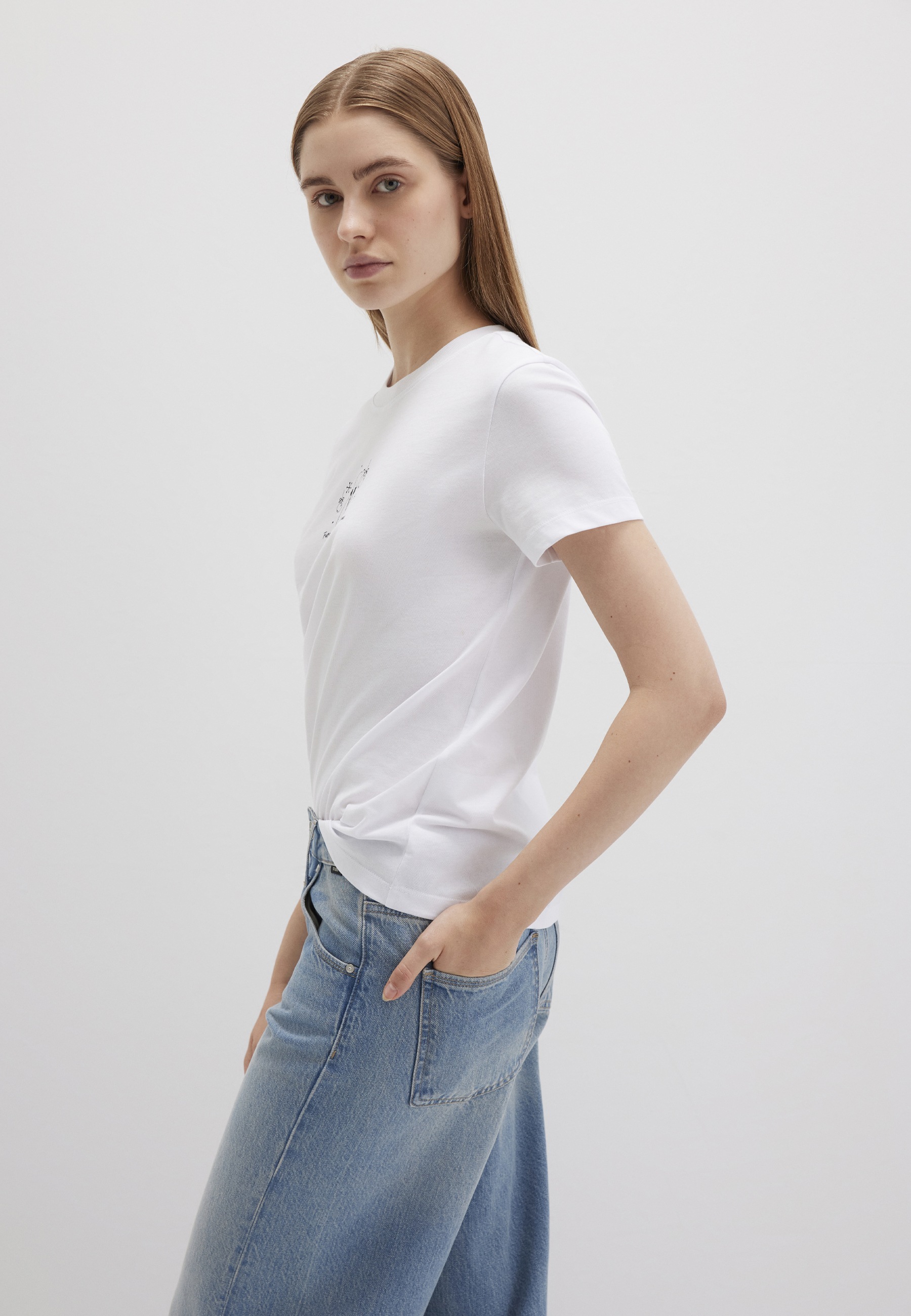 Mavi T-Shirt »DOG PRINTED TSHIRT« T-Shirt mit Print